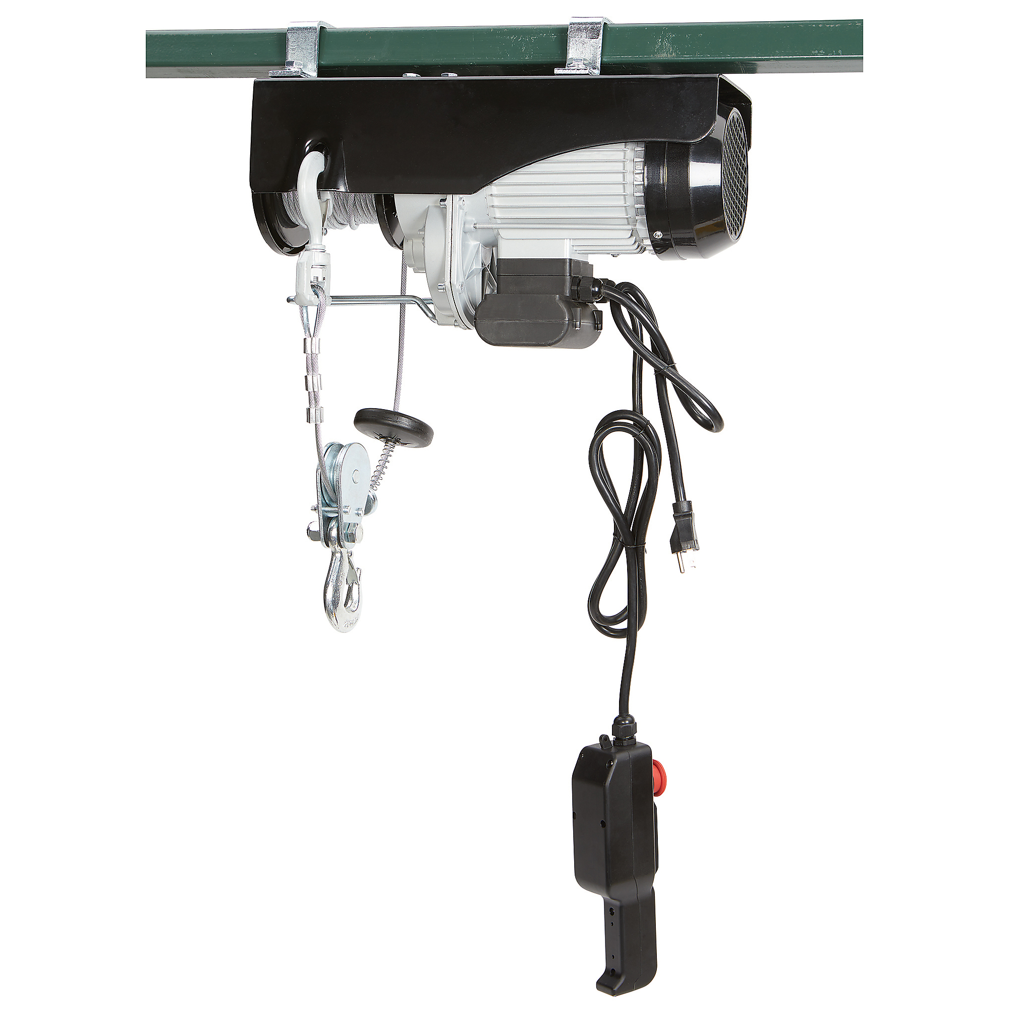 Strongway Electric Cable Hoist, 1100-Lb. Single-Line Capacity/2200-Lb.