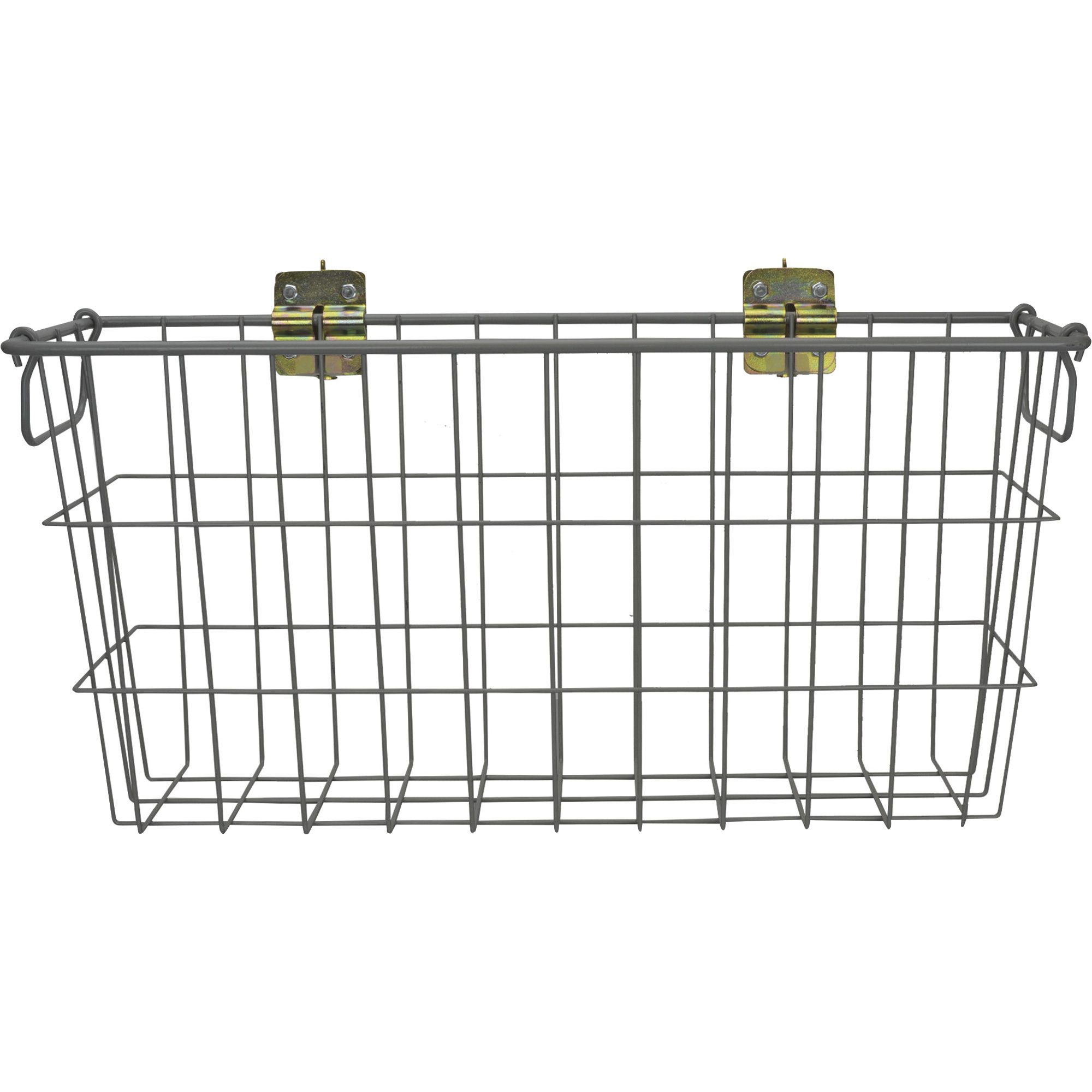 CargoSmart Medium Wire Track Basket, 24in.W x 6in.D x 12in.H, Coated Steel, For