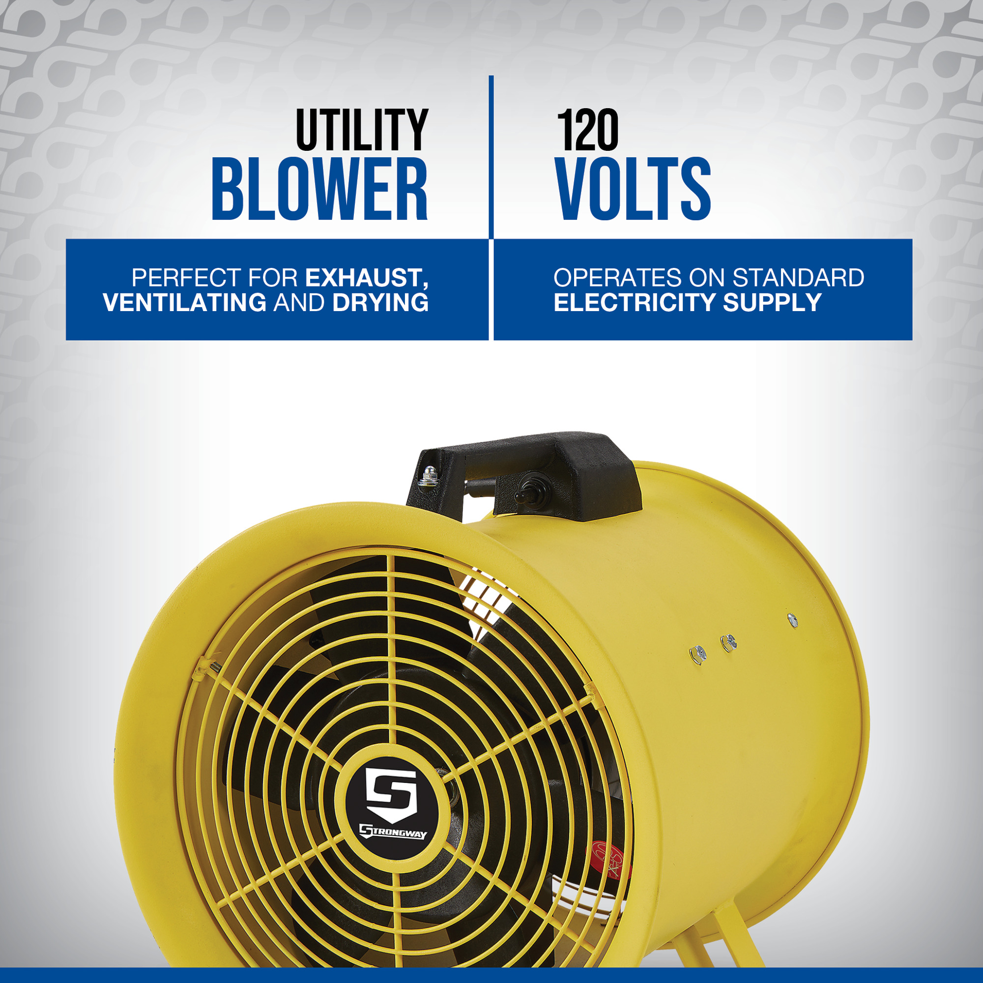 Strongway Utility Blower, 12in.,1977 CFM, Model# KIN-300 - Bild 3 von 13