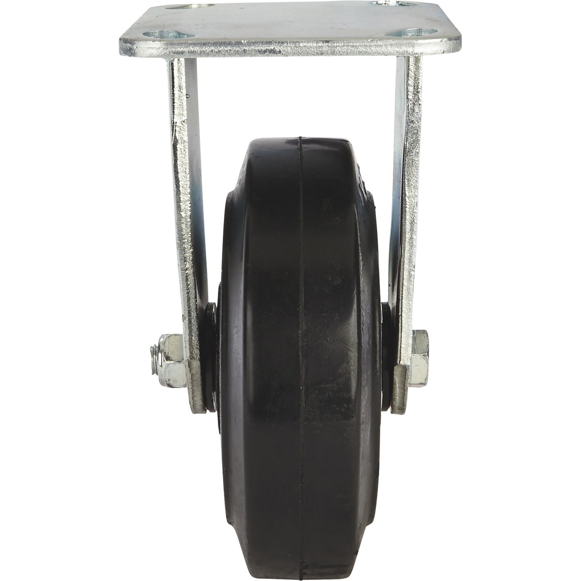 Strongway 6 pulgadas Rueda rígida de goma de alta resistencia, 660 lb. Capacidad - Imagen 3 de 9