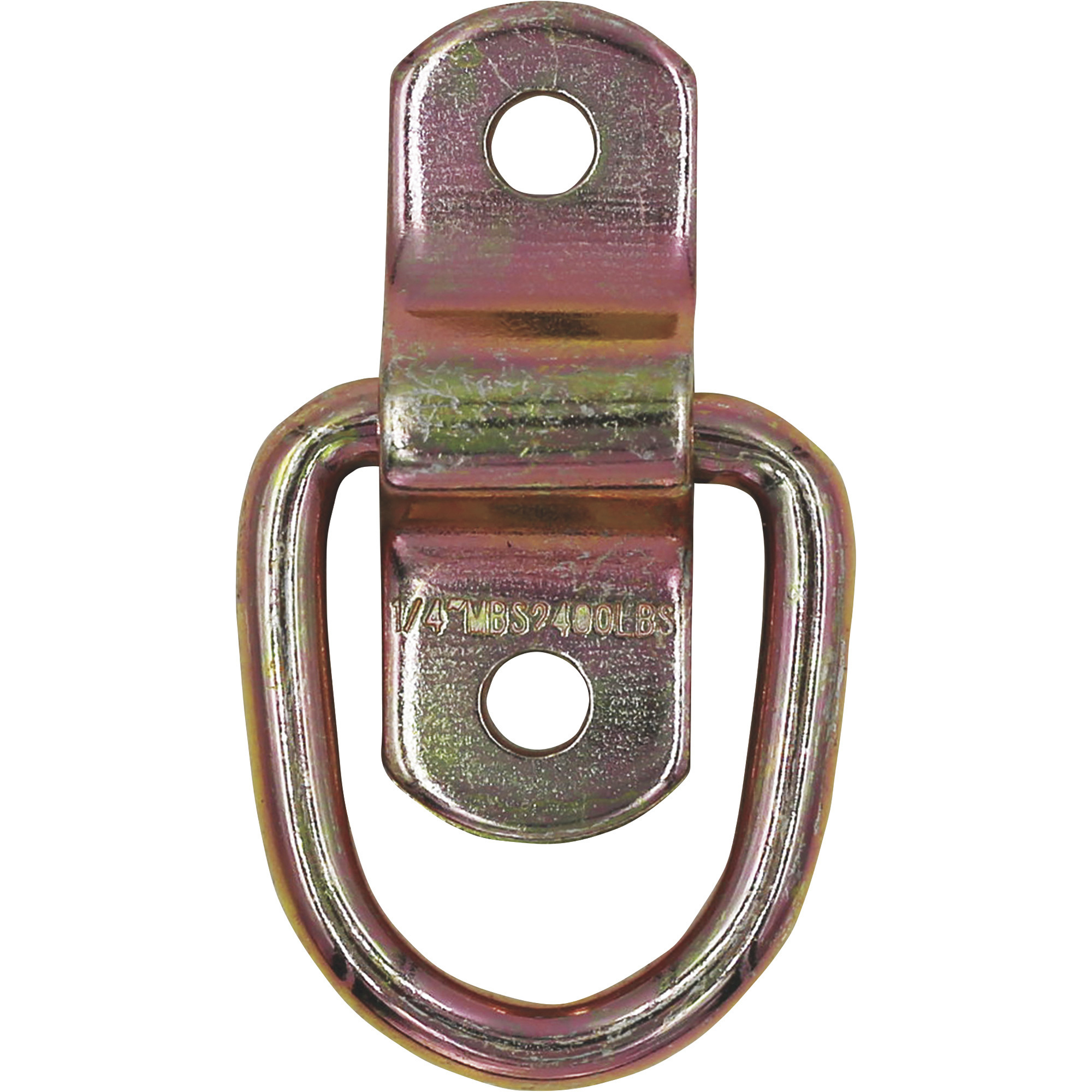 CargoSmart Locking Anti-Rattle D-Ring, 2400-Lb. Capacity, 1/4in., Model# 6553