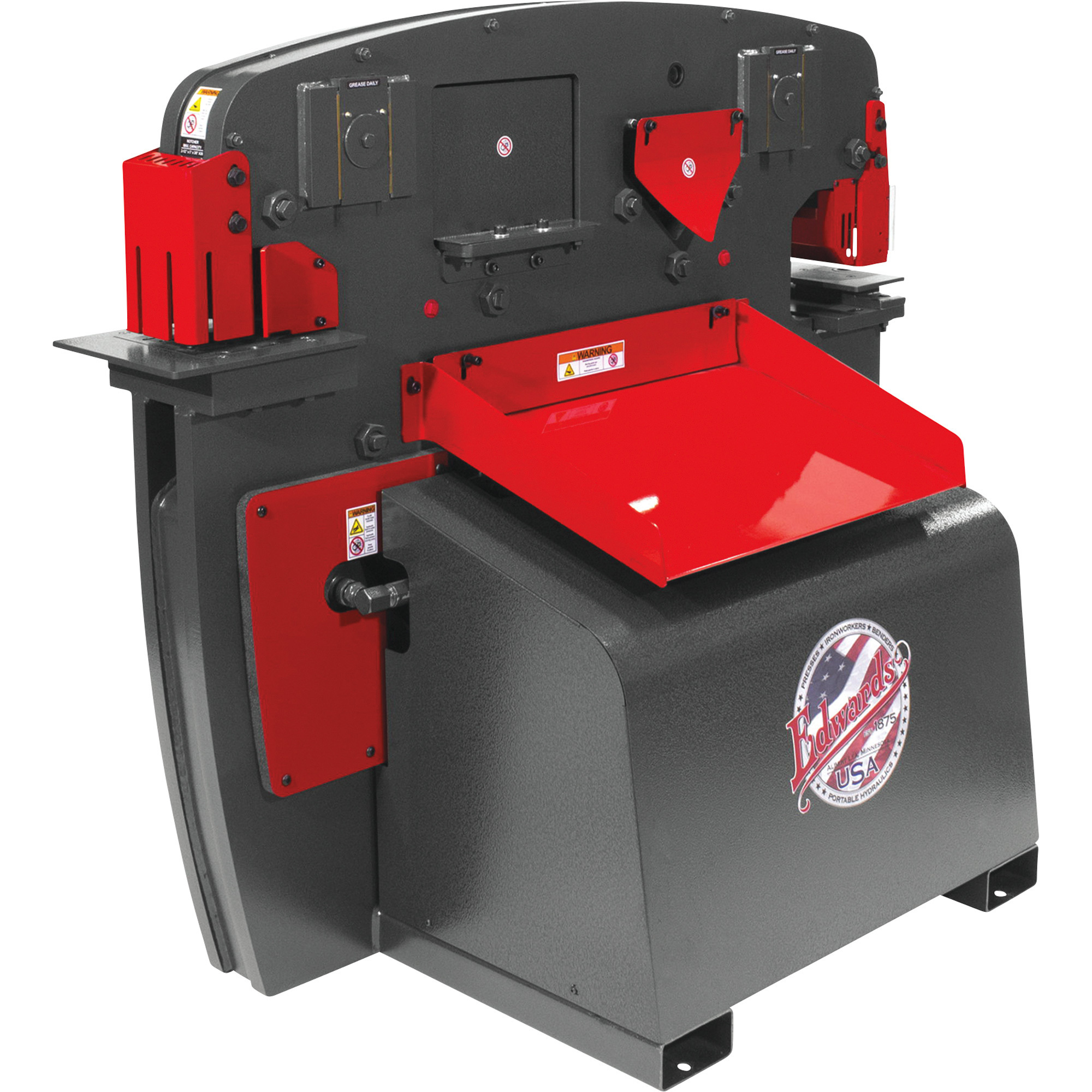 Edwards JAWS 65-Ton Ironworker with Accessory Pack, 3-Phase, 460 Volt, Model# - Picture 6 of 9