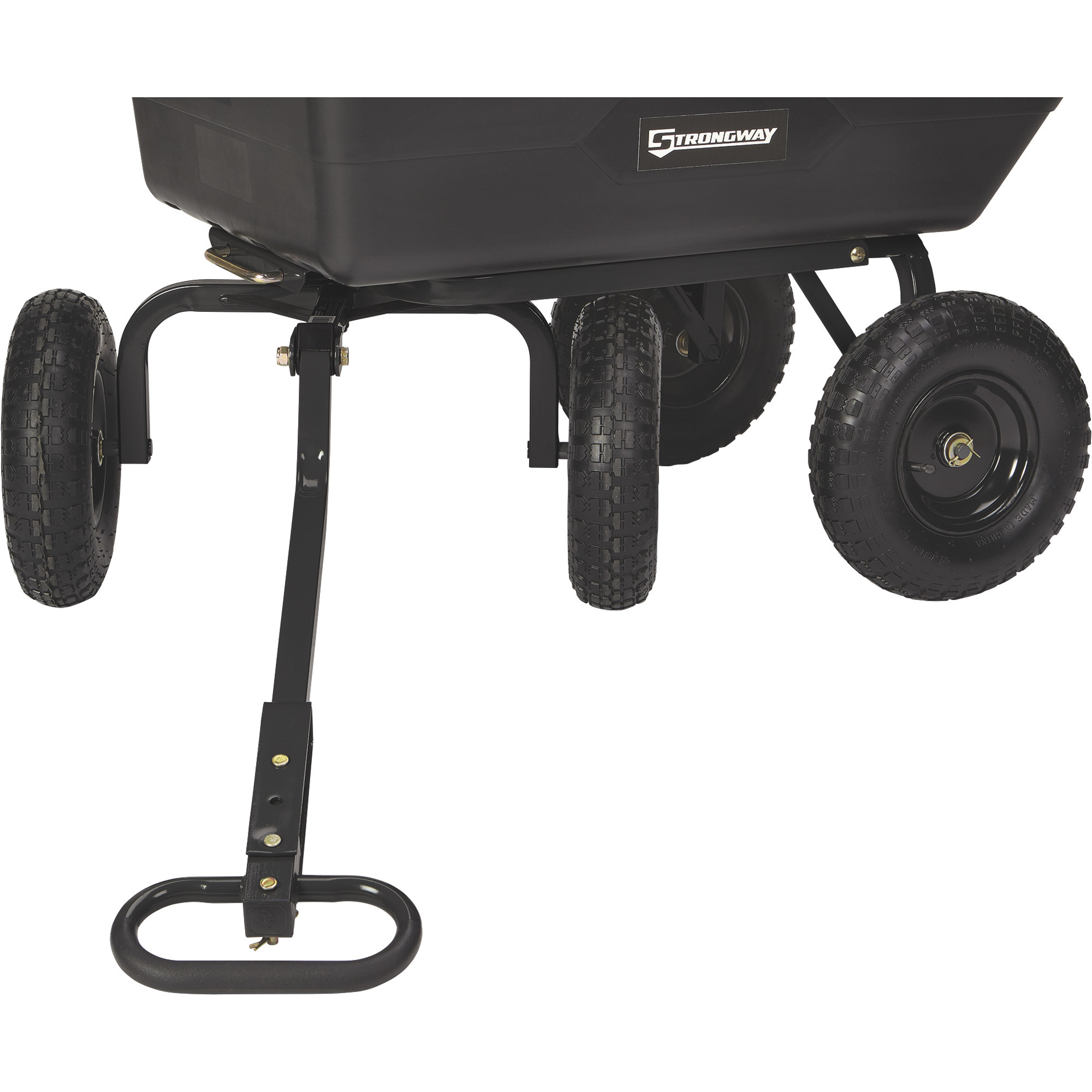 Strongway Poly Garden Wagon, 1200-Lb., 6 Cu. Ft. Capacity, 44in.L x 26in.W x