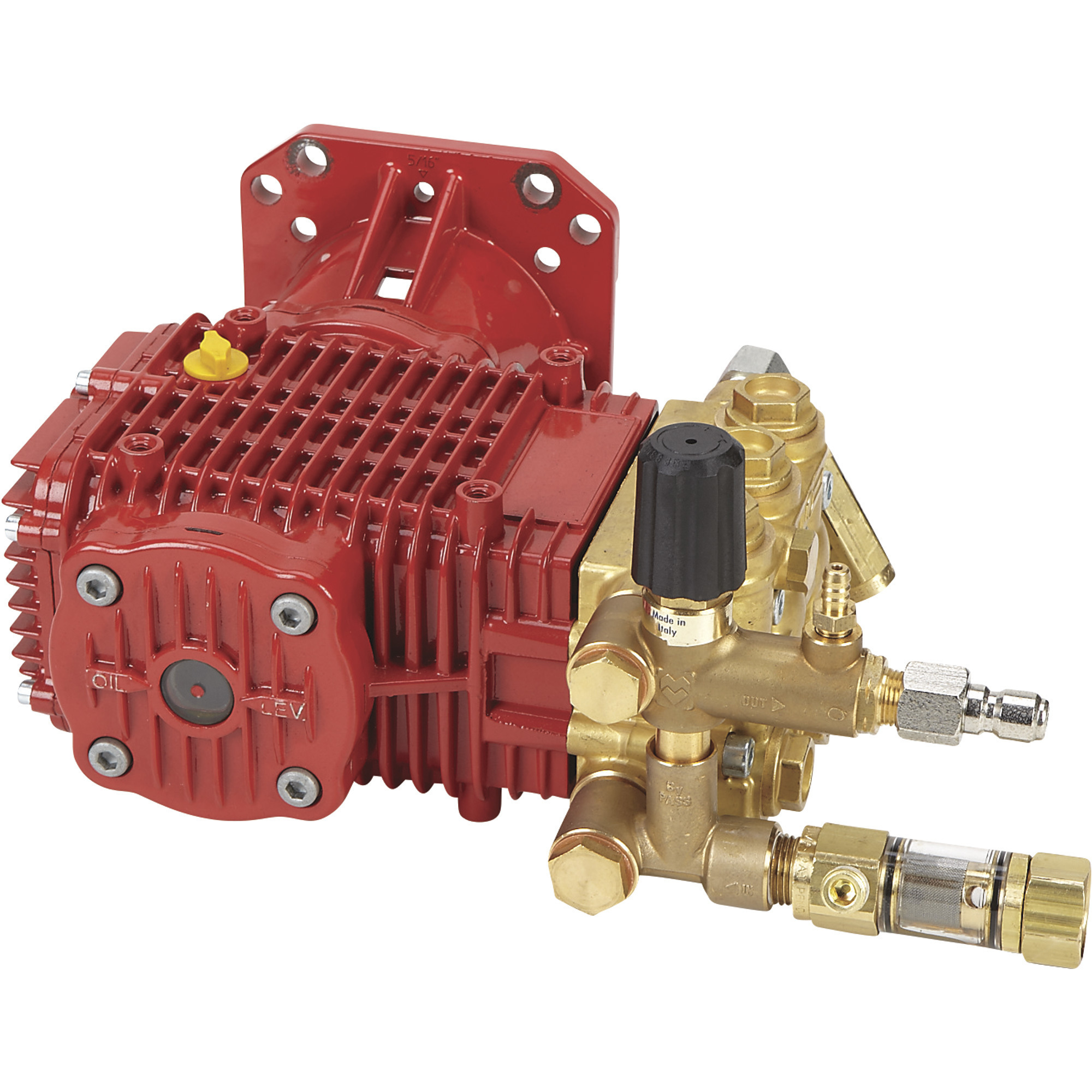 NorthStar Easy Bolt-On Super High Flow Pressure Washer Pump, 3000 PSI, 5.0 GPM,