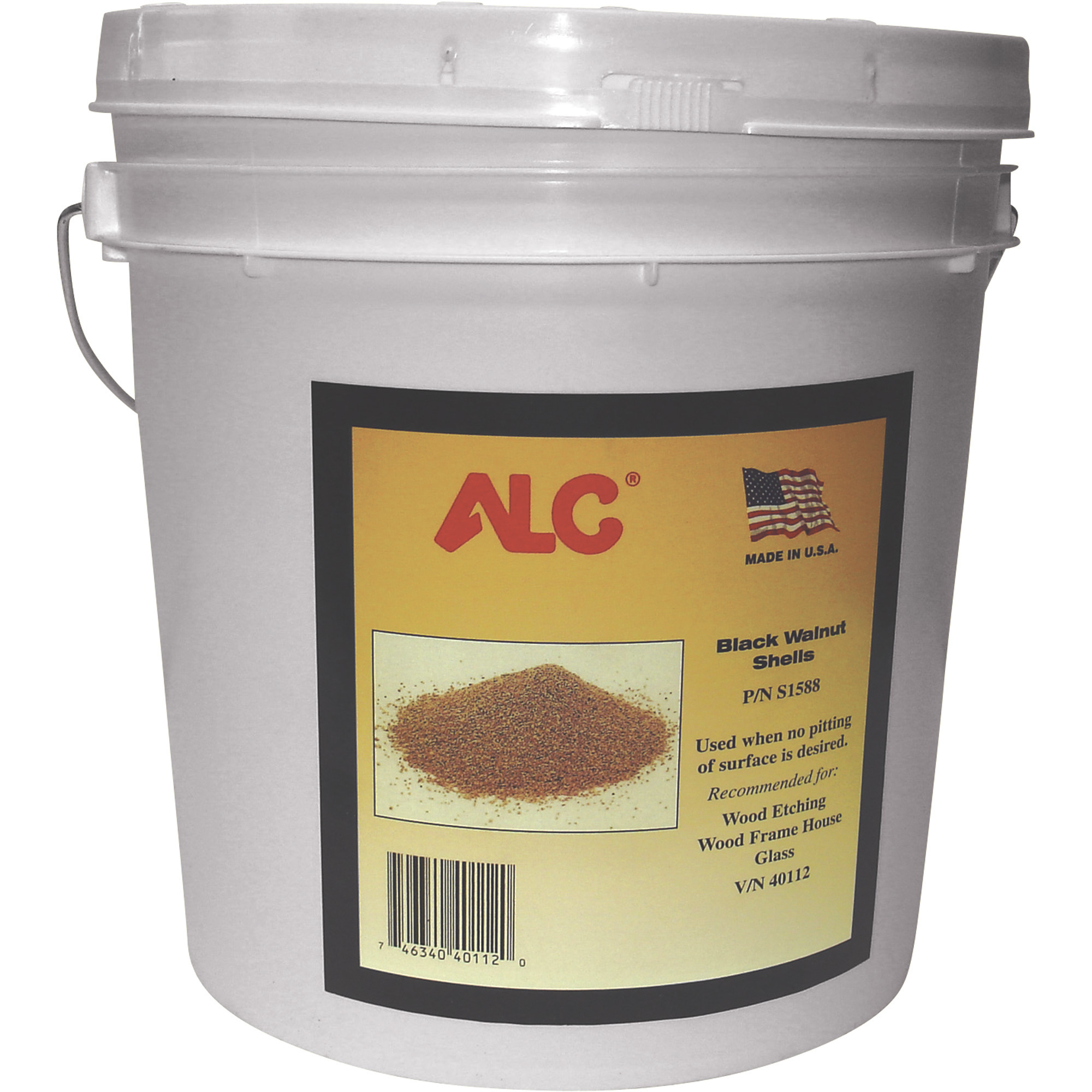 ALC Walnut Shells Abrasive Blast Media, 10 Lbs., Model# 40112