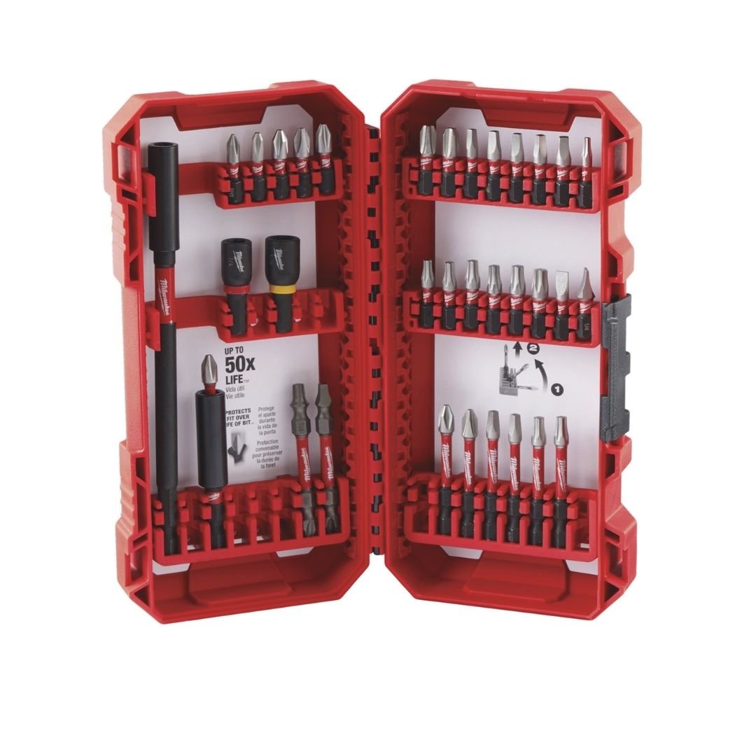 Milwaukee SHOCKWAVE Impact Duty Driver Bit Set, 34-Piece, Model 48-32-5101