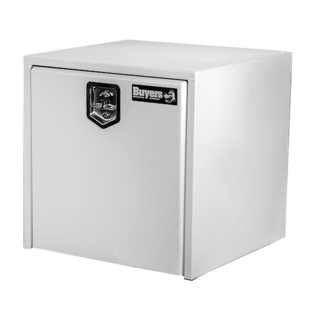 Buyers Products, Underbody Truck Box, Width 18 in, Material Carbon Steel, Color Finish Glossy White, Model 1703495