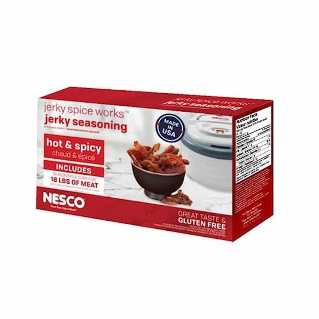 Nesco, Hot Spicy Flavor Jerky Seasoning, 9 Pack, Included (qty.) 9, Model HJ-18