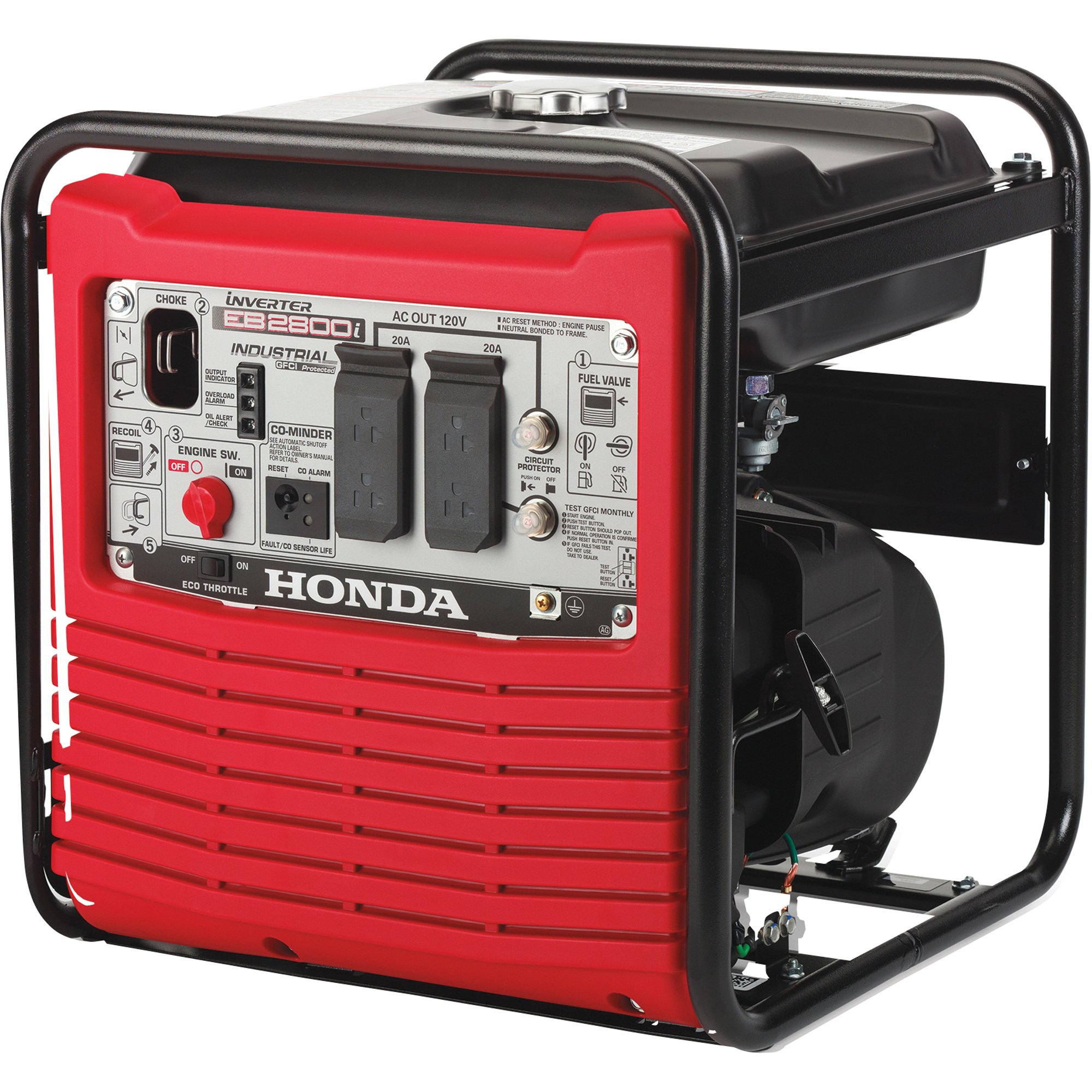 Honda Industrial Inverter Generator — 2800 Surge Watts, 2500 Rated Watts, Model# EB2800IAN