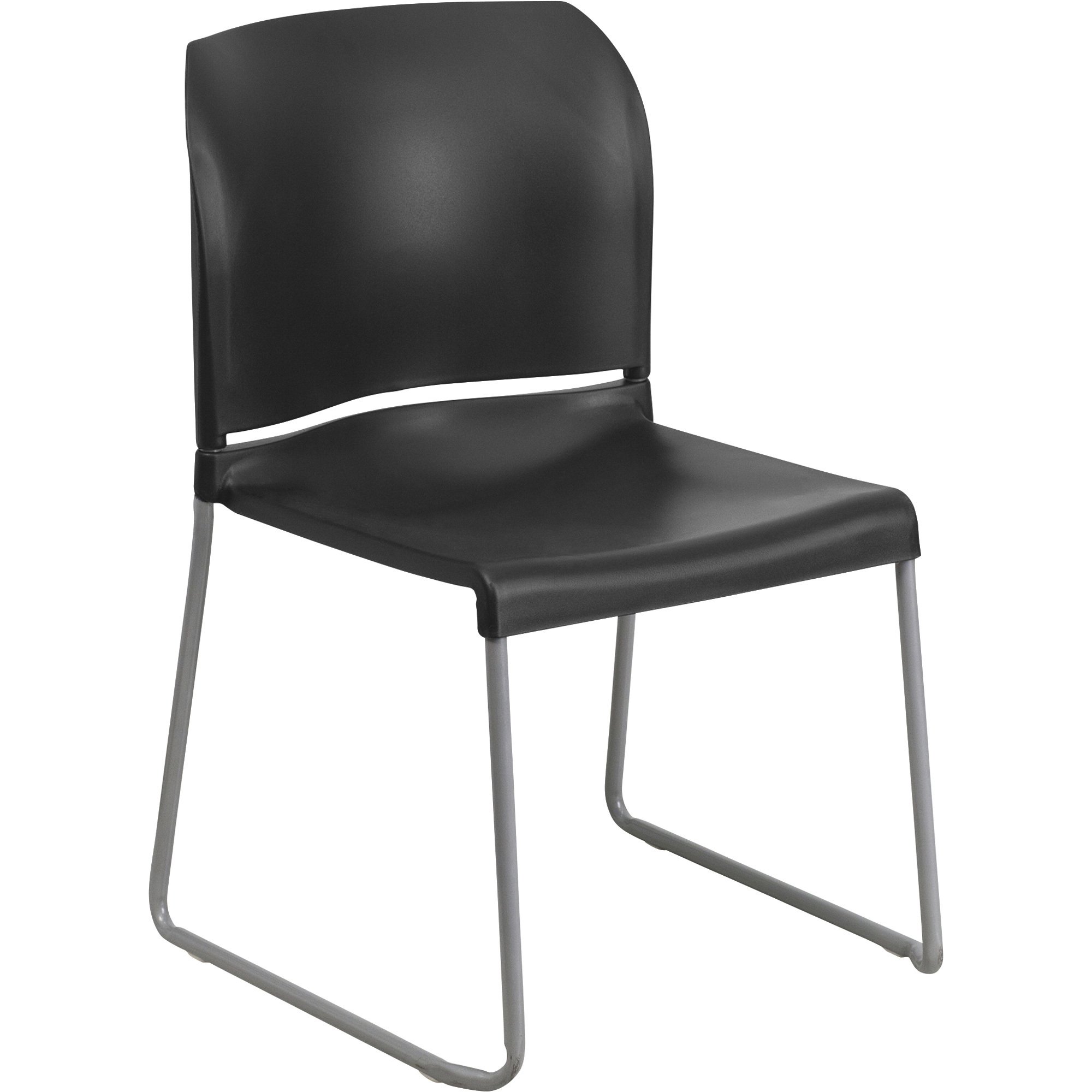 Flash Furniture Plastic Chair, Stack — 880-Lb. Capacity