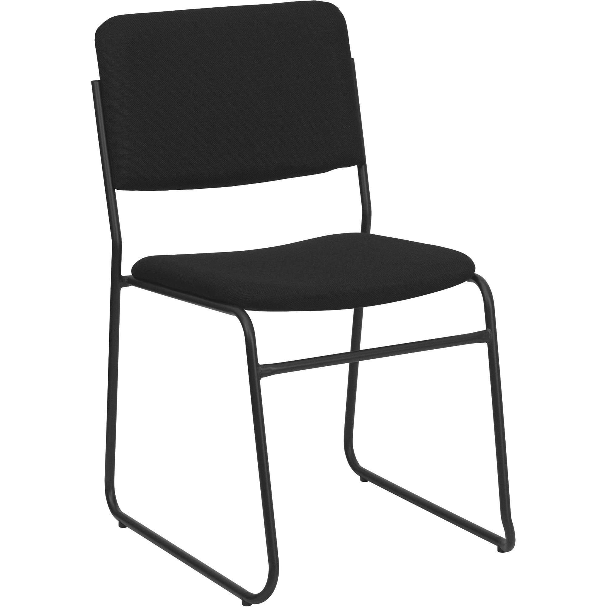 Flash Furniture Multi-Purpose Fabric Stack Chair — 1,000-Lb. Capacity