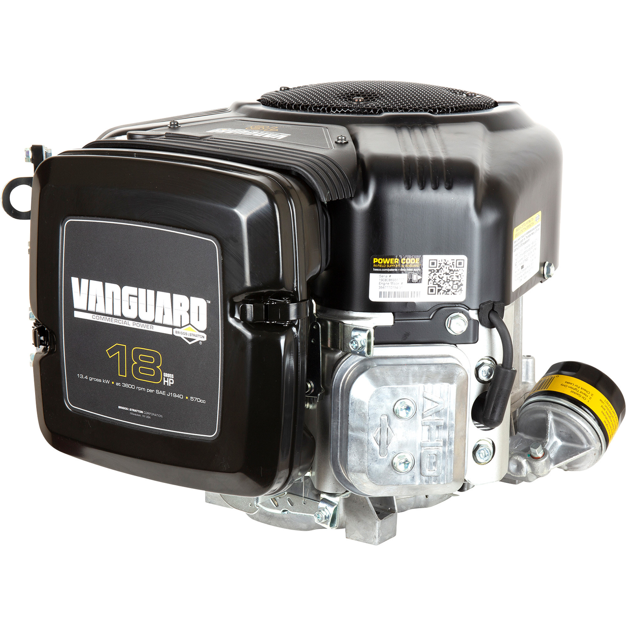 Briggs & Stratton Vanguard VTwin Vertical Engine, Model 3567770154