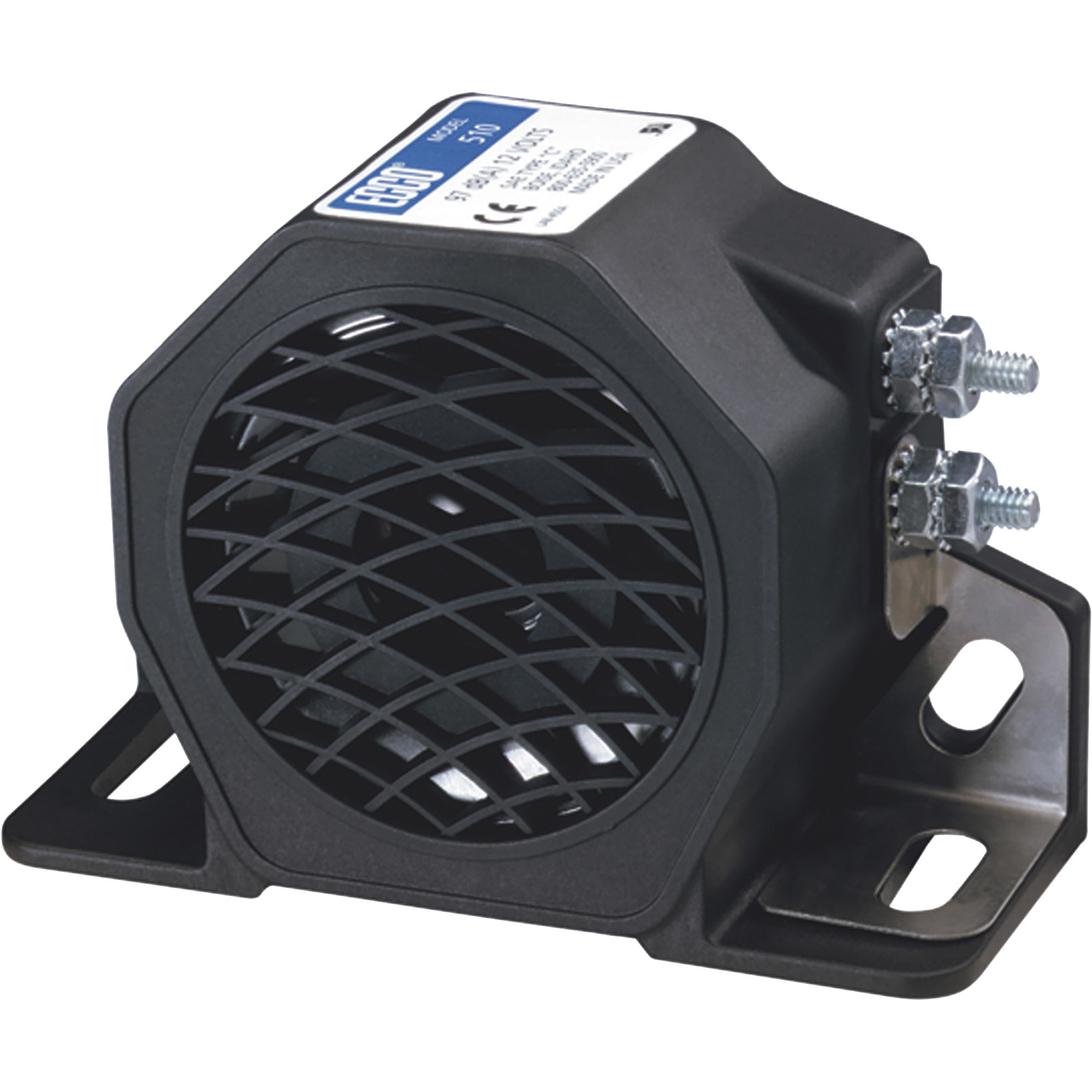 Ecco Backup Alarm, 97dB, 12/24 Volts, Model# 520