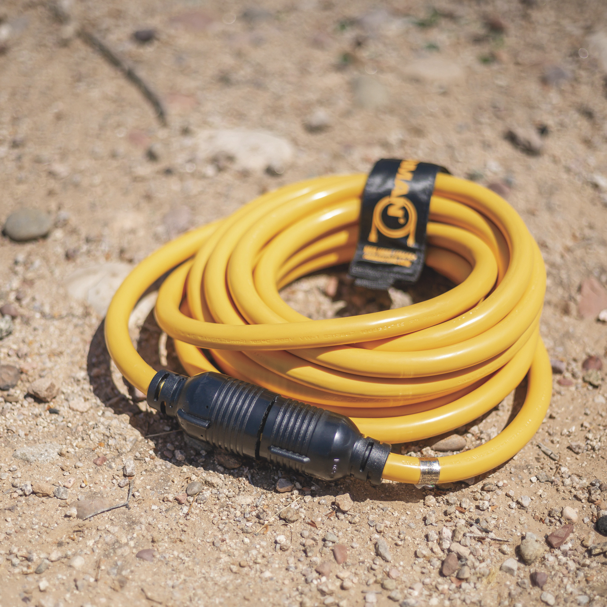 Firman Generator Power Cord with Storage Wrap —30 Amps, 10Ga., 7500