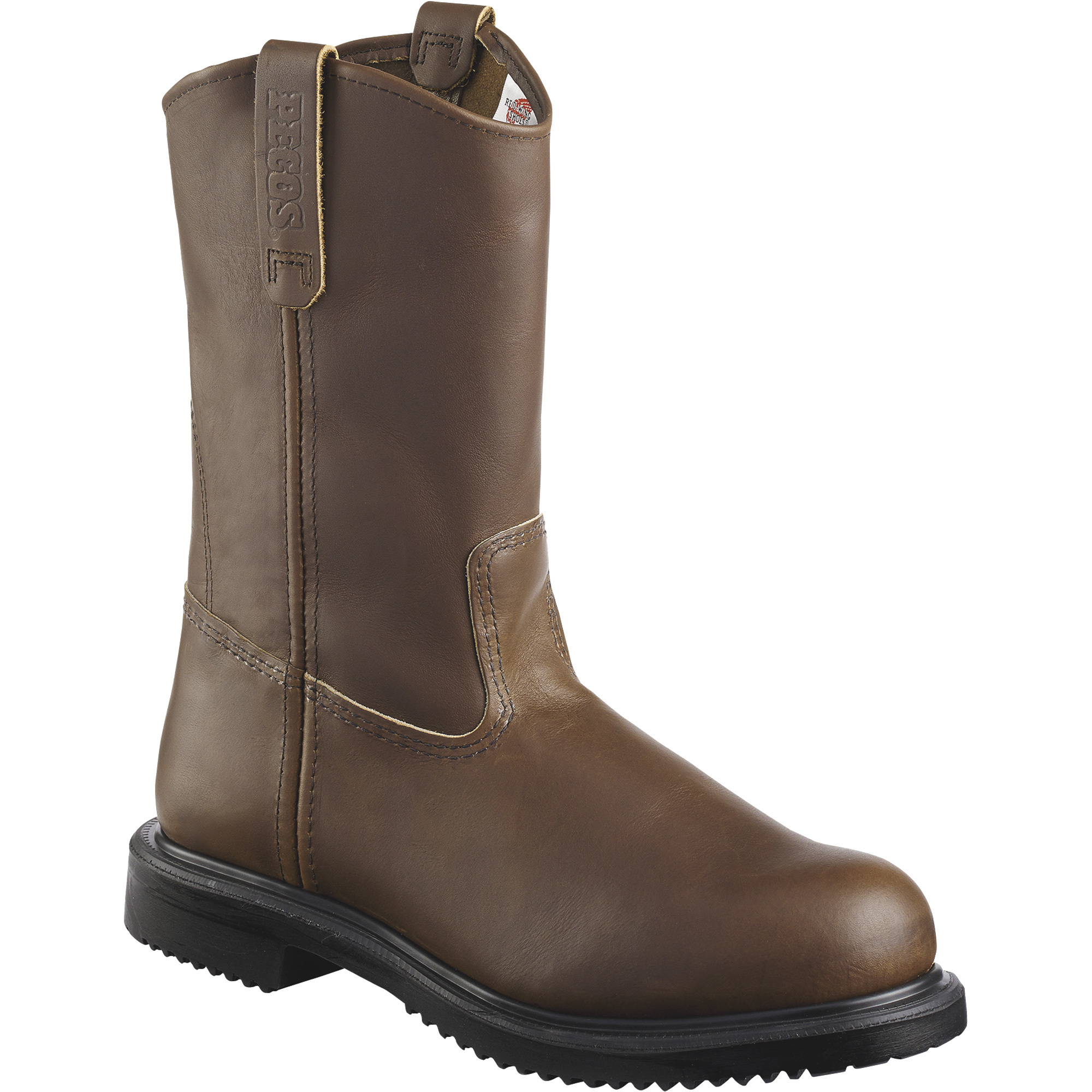 Red Wing Men's 11in. Pecos Pull-On Steel Toe EH Work Boots