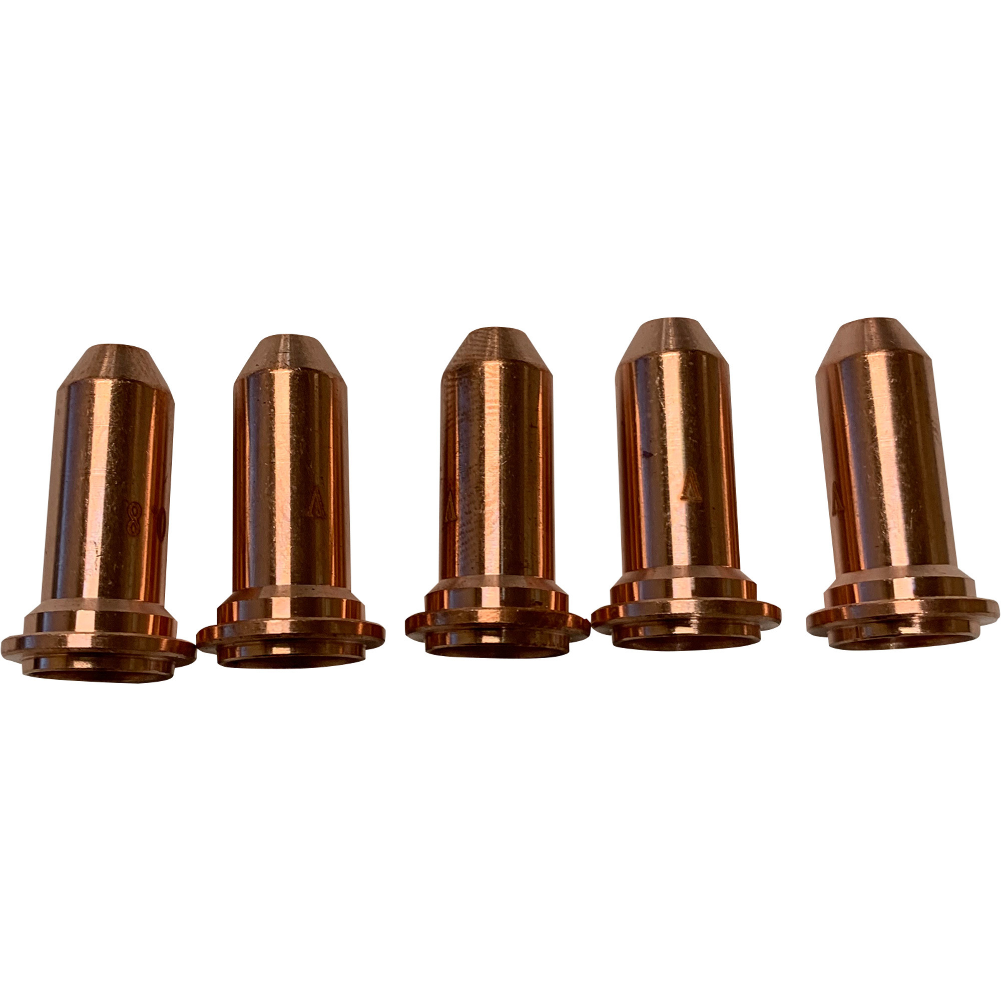 Ironton 5-Piece Plasma Cutter Extended Nozzle Kit, Fits Item# 96468