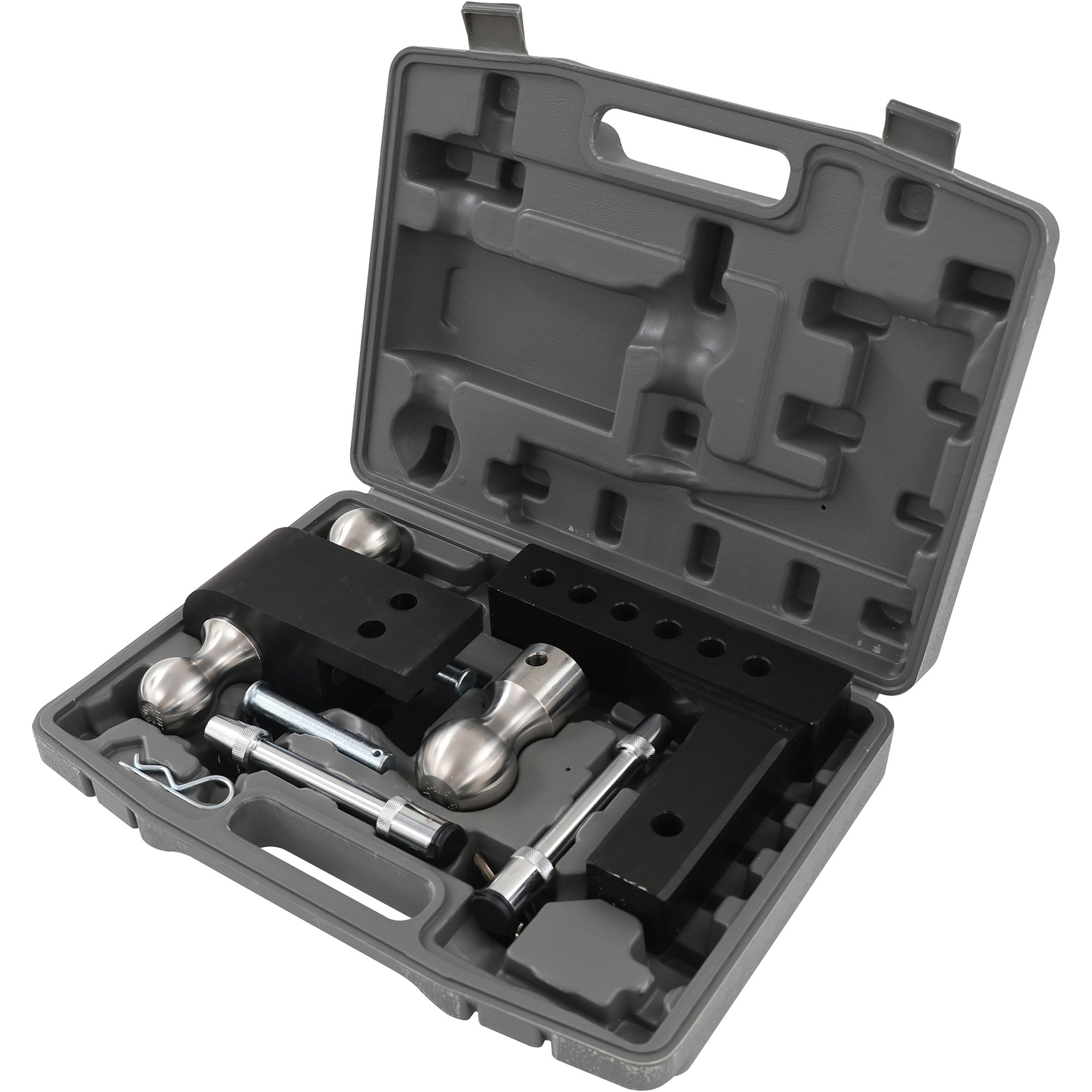 Uriah Aluma-Tow HD8 Kugelkupplung Für 8 Zoll (6,3 Cm) Anhänger – Verstellbar Mit 3 Kugeln & Diebstahlschutz