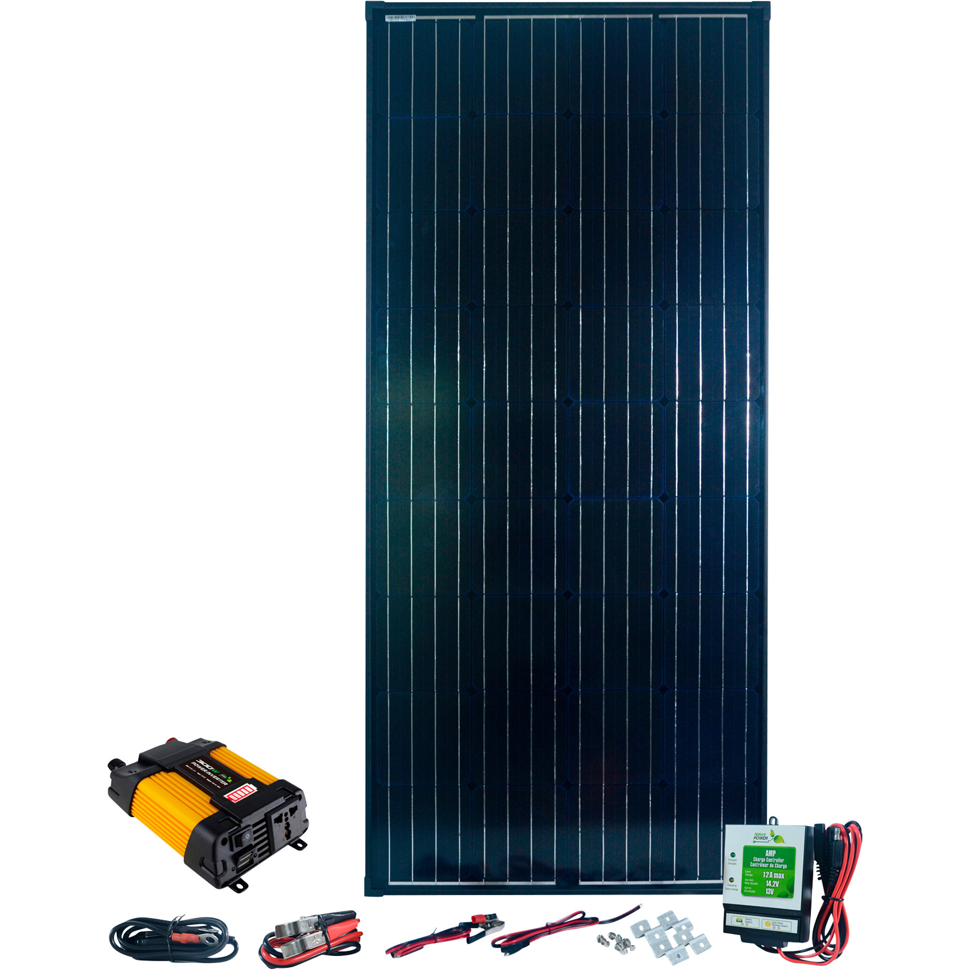 Nature Power Monocrystalline Solar Kit, 180 Watts, Model# 50183