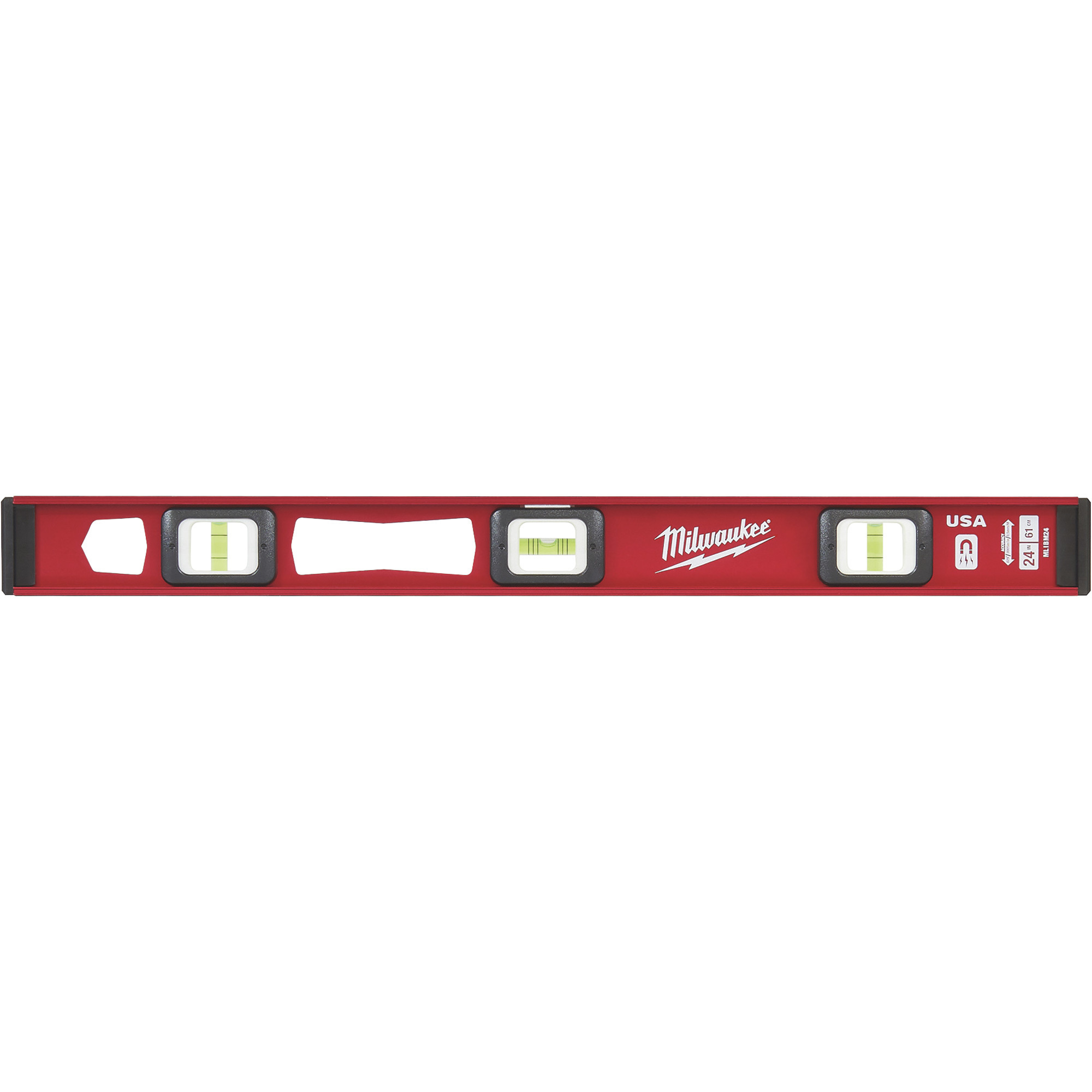 Milwaukee 24in. Magnetic I-Beam Level, Model# MLIBM24