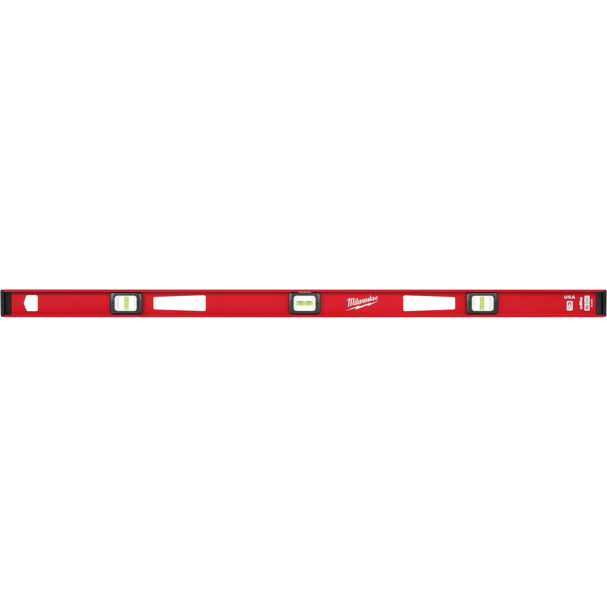 Milwaukee 48in. Magnetic I-Beam Level, Model# MLIBM48