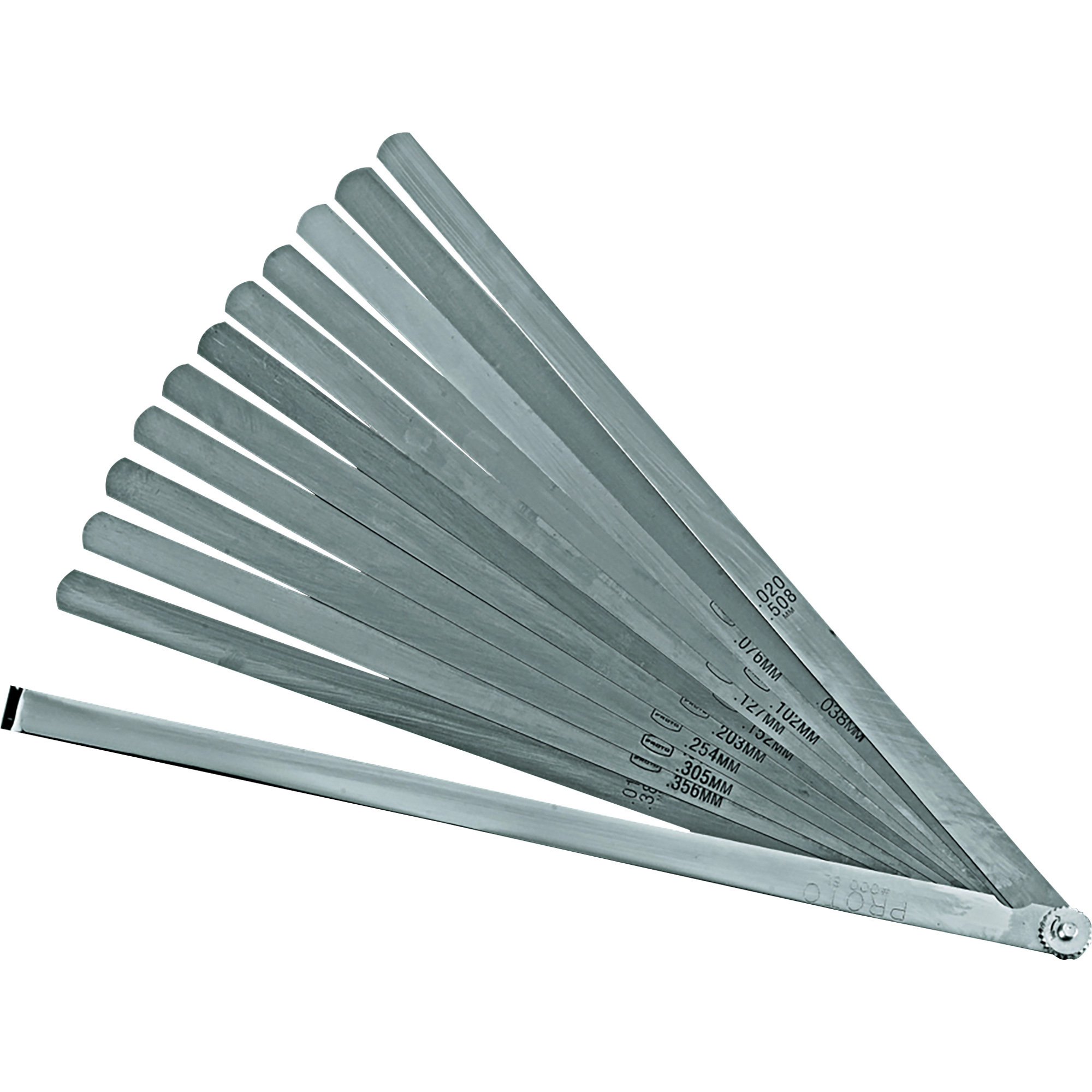 Proto 12Blade Extra Long Feeler Gauge Set — Steel, Model J000SL
