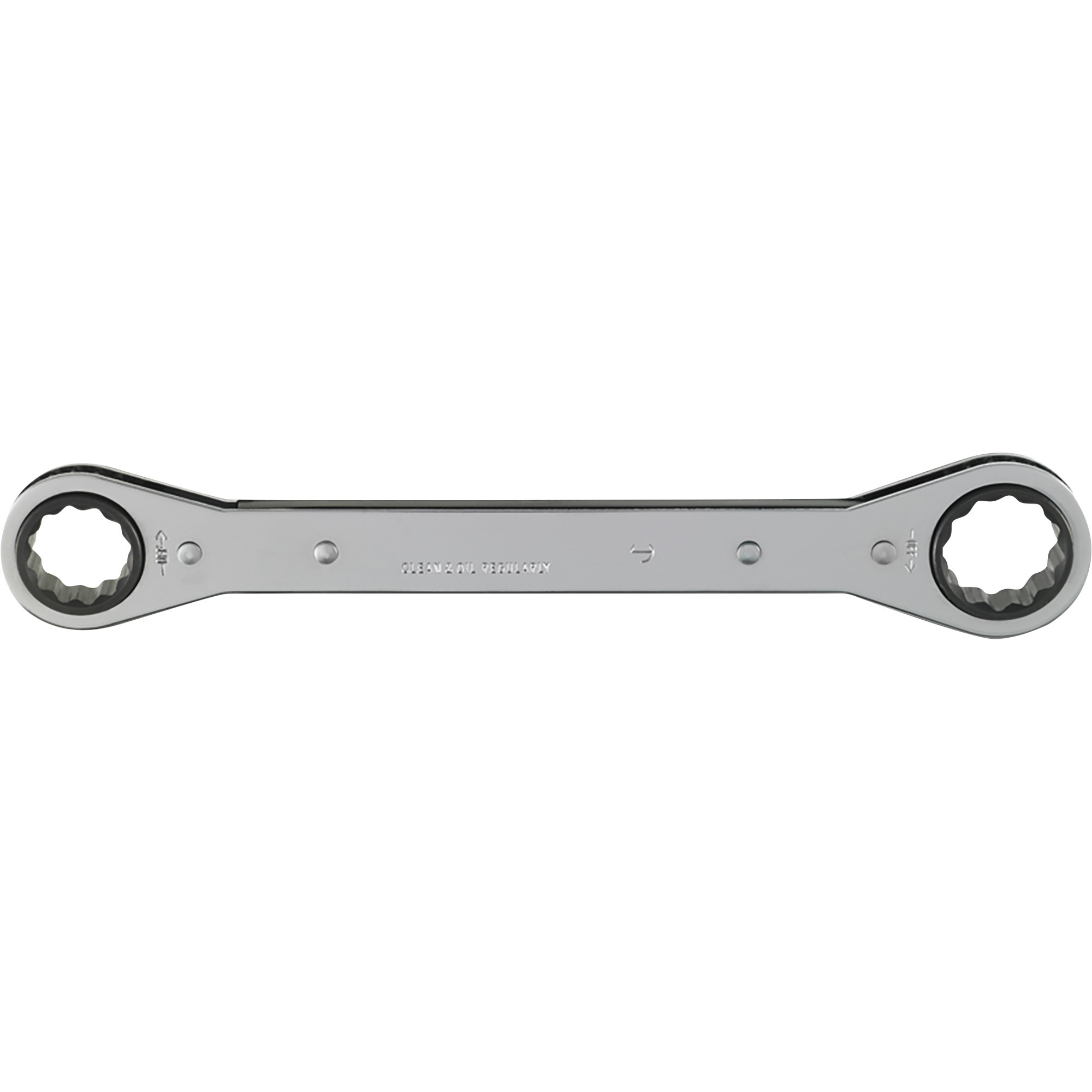 Proto Double Box Reversible Ratcheting Wrench, 3/4in. x 7/8in., 12 Point, Model# J1195-A