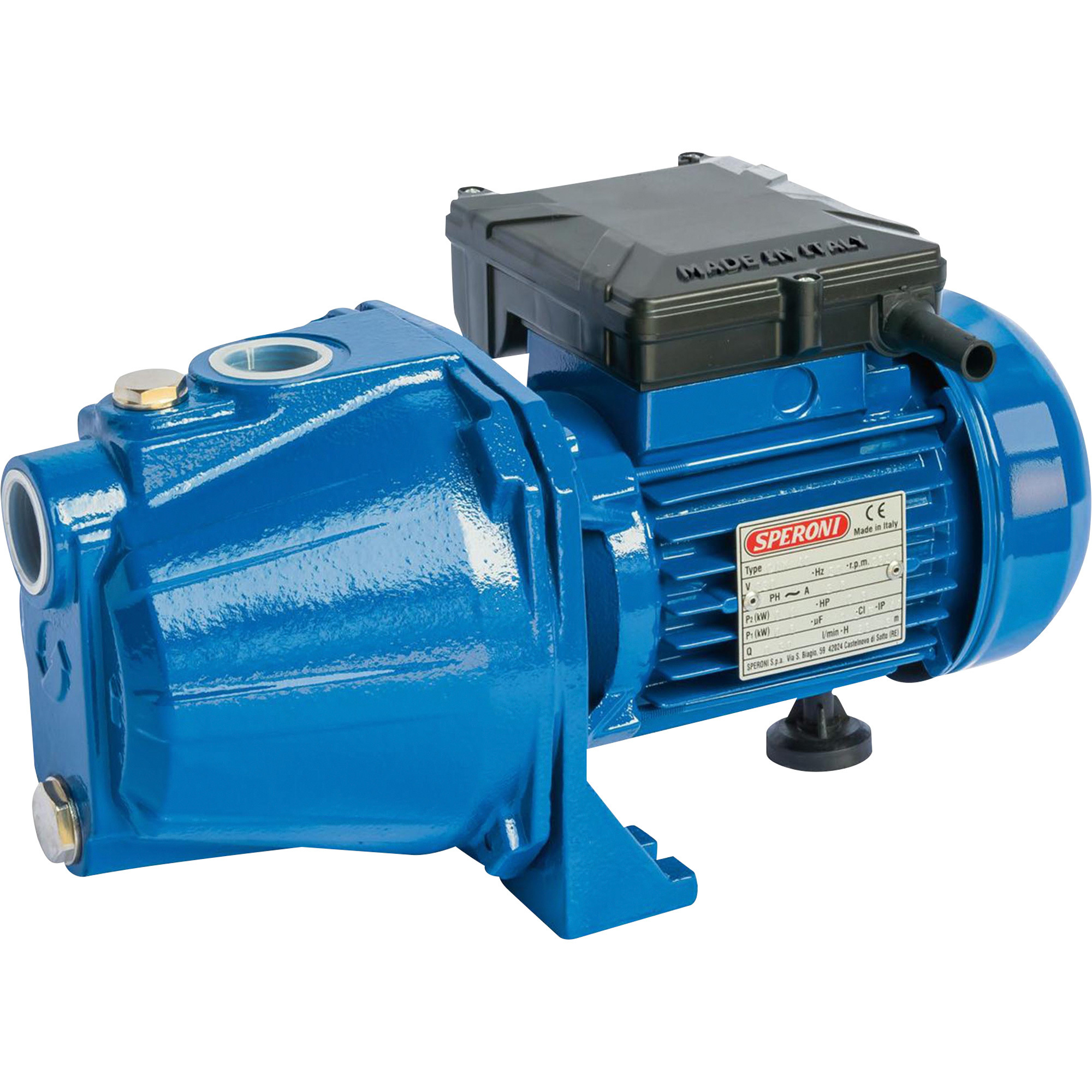 Speroni Jet Water Pump, 792 GPH, 3/4 HP, Model# CAM60