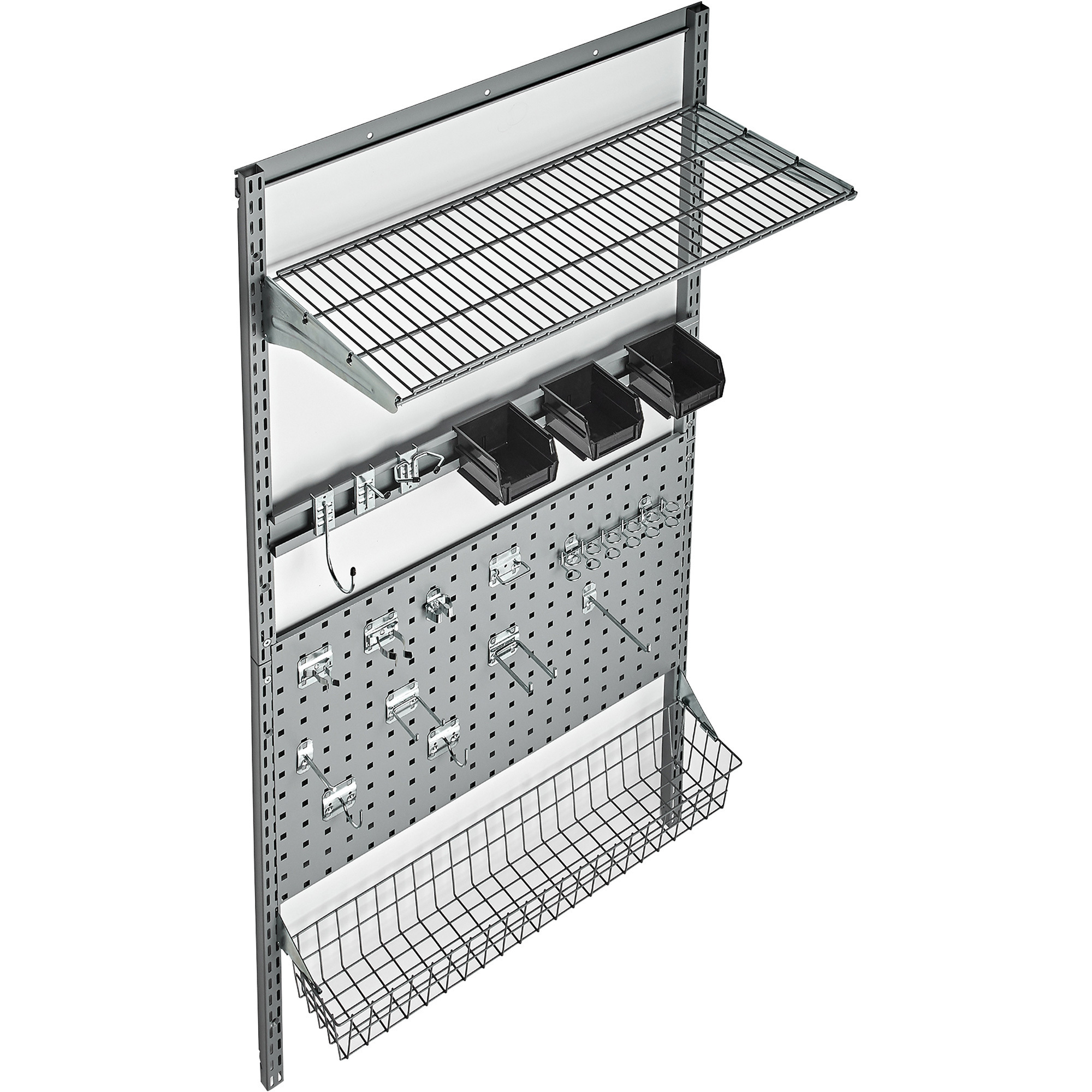 Triton Products LocBoard System, 33in.L x 63in.H, Model# 1785