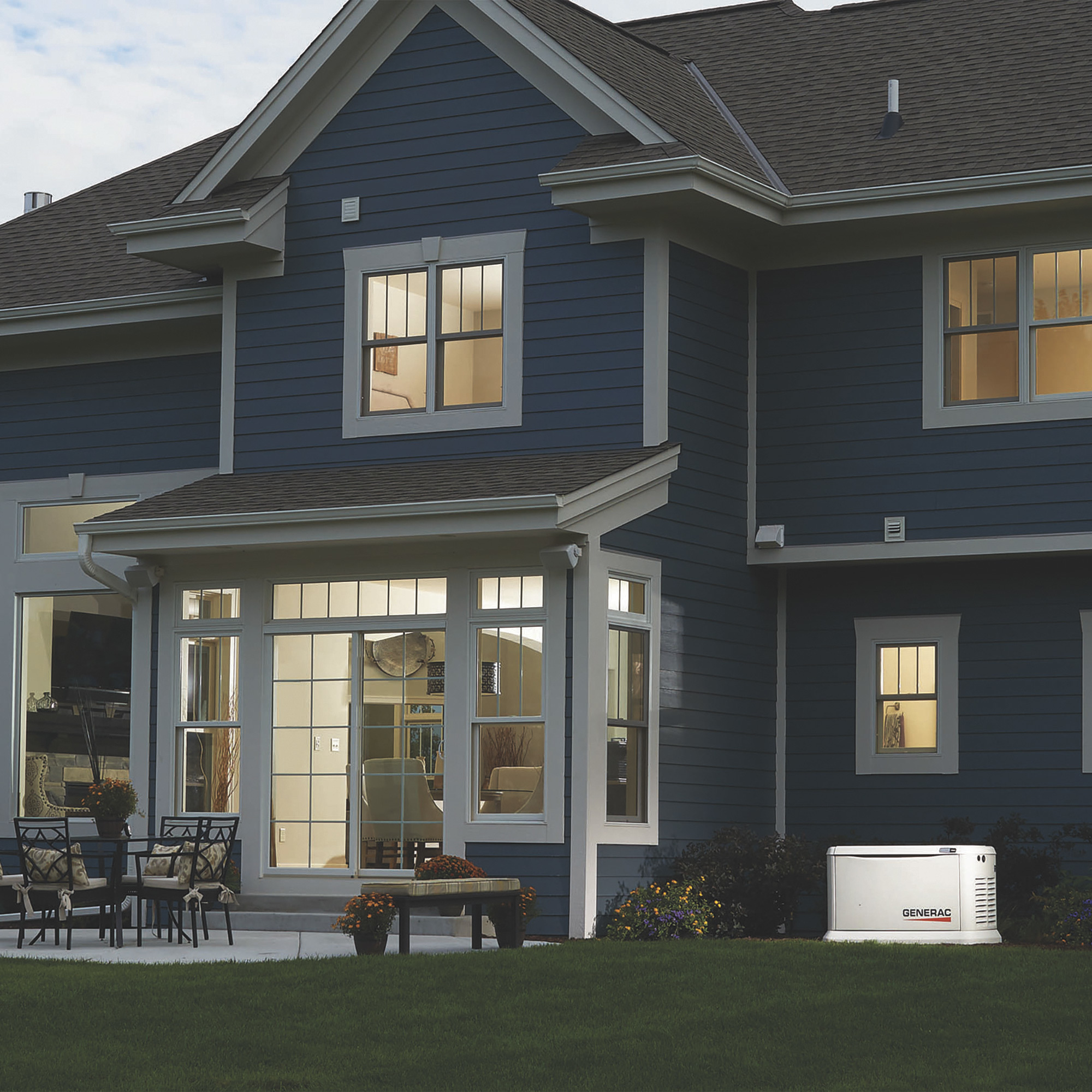 Generac Guardian Series Home Standby Generator, 24kW (LP)/21kW (NG