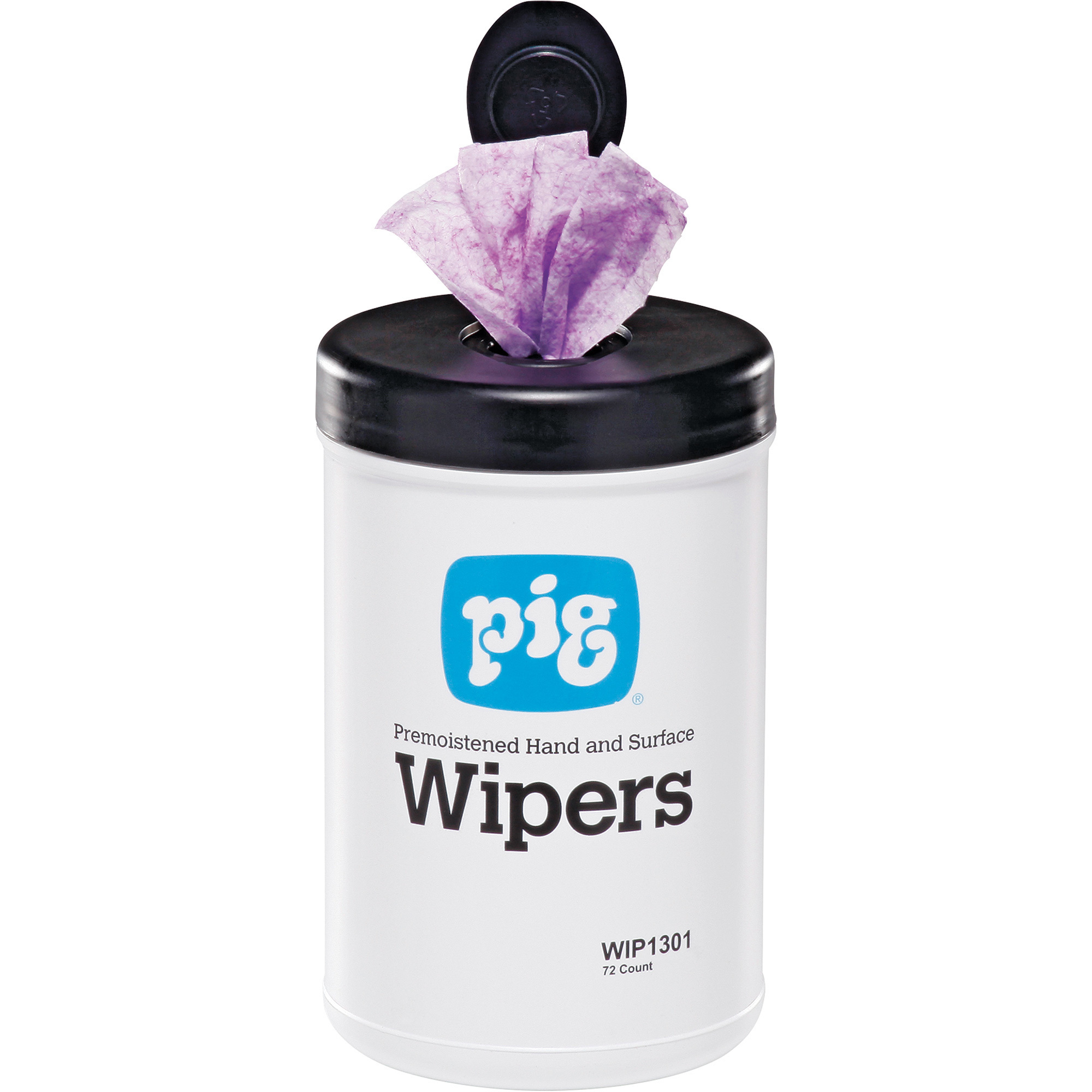 New Pig Hand and Surface Wipers, (6) Dispensers, with 72 Wipers Each
