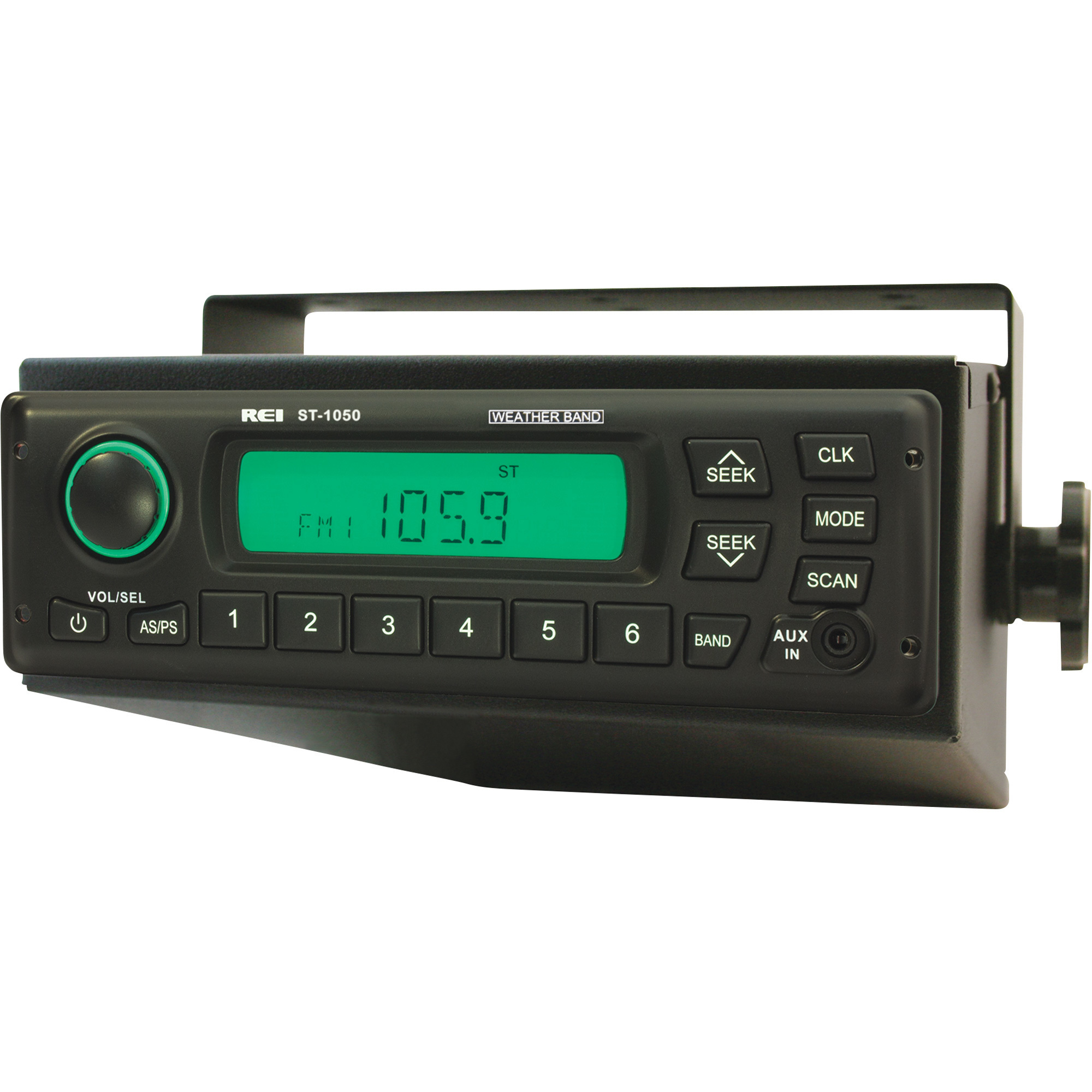 Finalmente Roux micrófono REI Digital Roof-Mount AM/FM/WB/AUX Radio with Antenna — 12V/24V Model#  760958 | Northern Tool