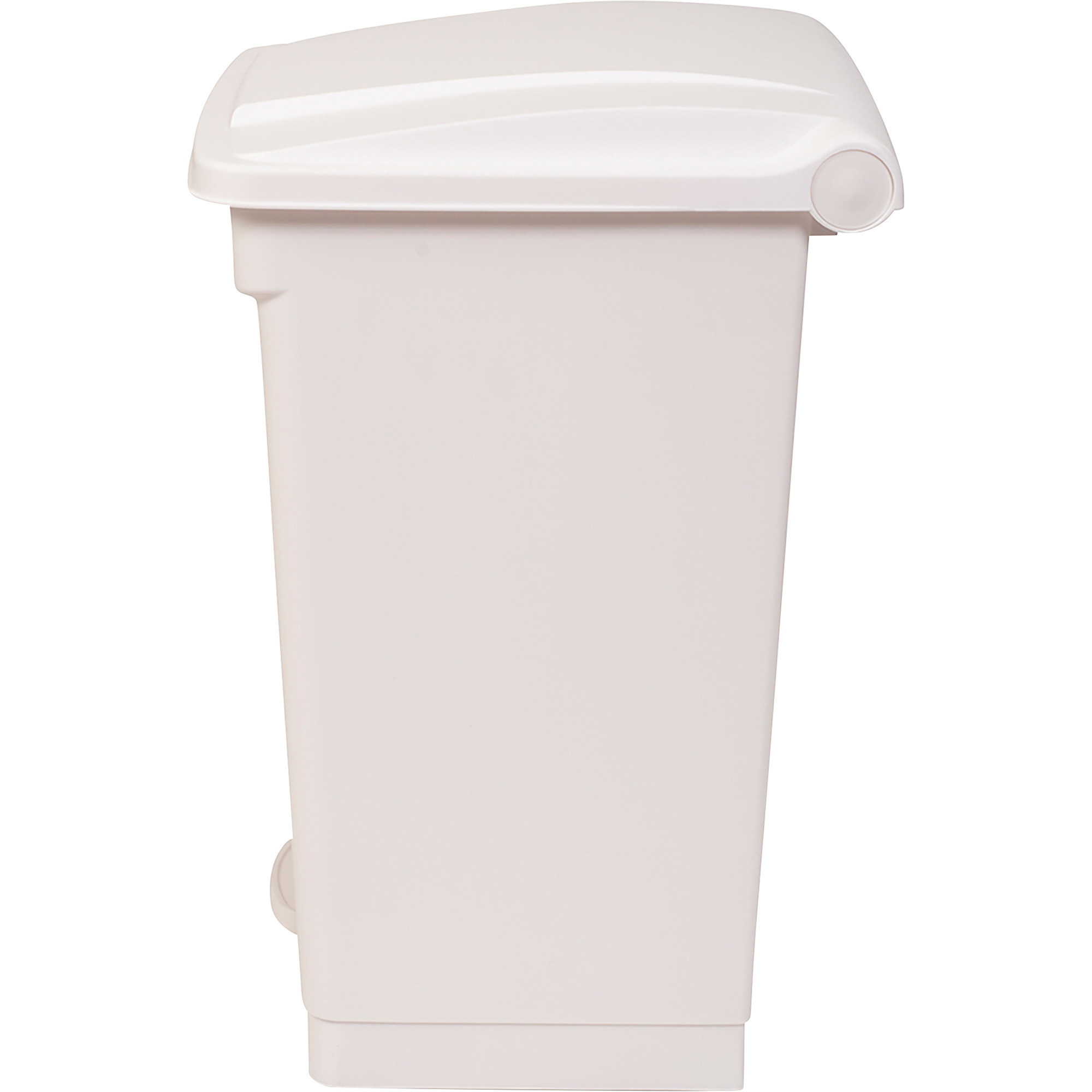 Toter 23 Gallon Step on Container Fire Retardant - White