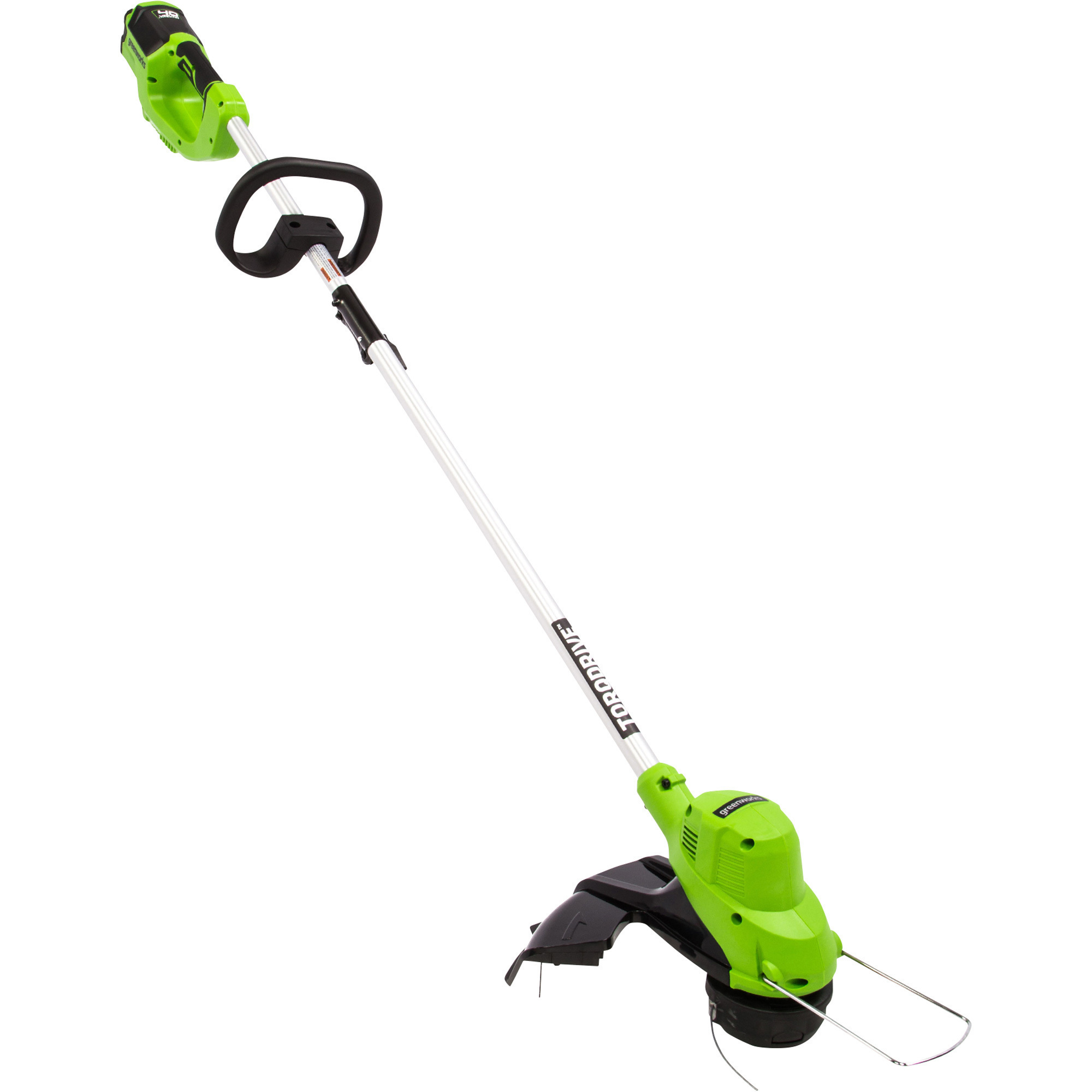 Greenworks 40V 15 Straight Shaft String Trimmer with 2.5 Ah Battery and Charger, 2111802