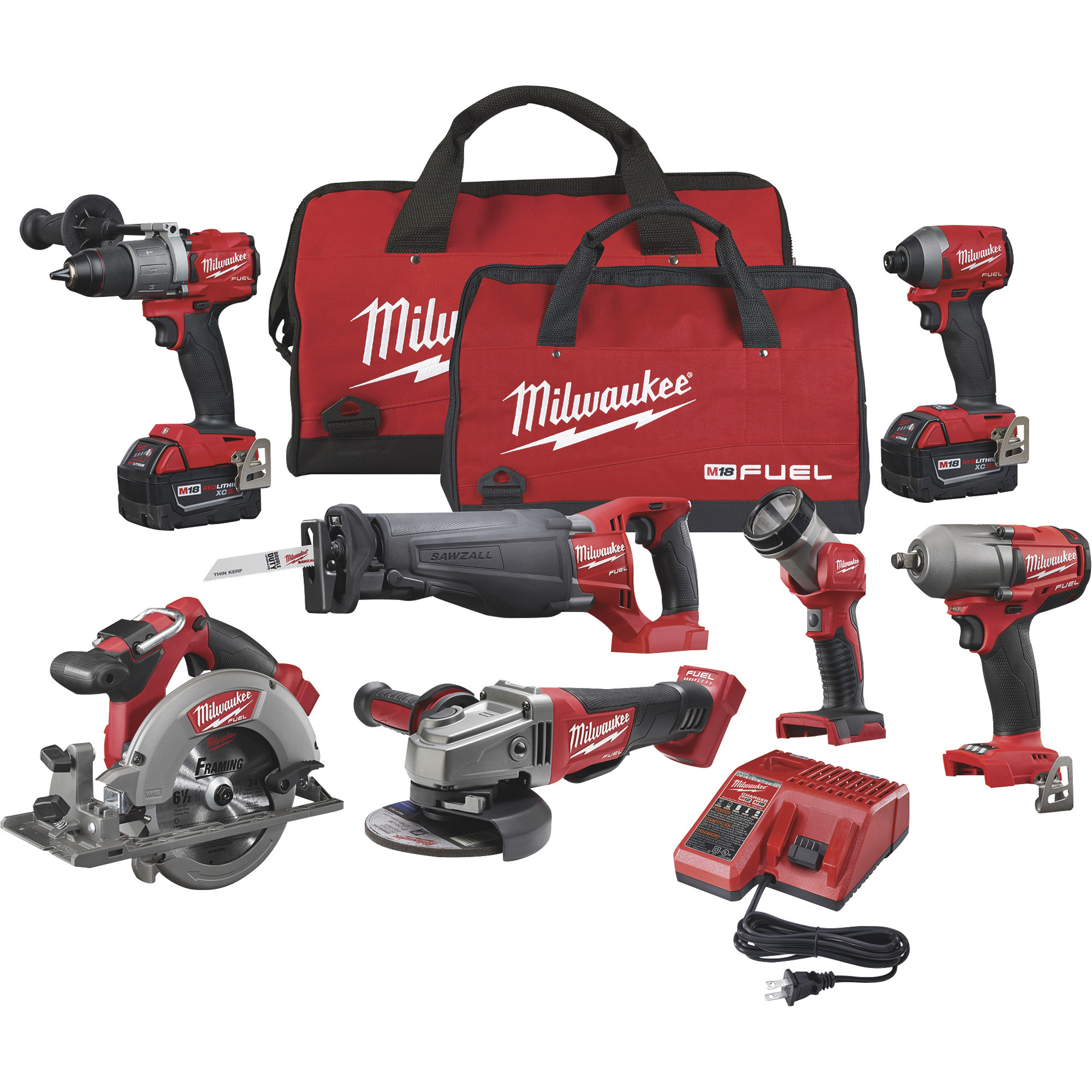 Milwaukee 7 tool kit hotsell