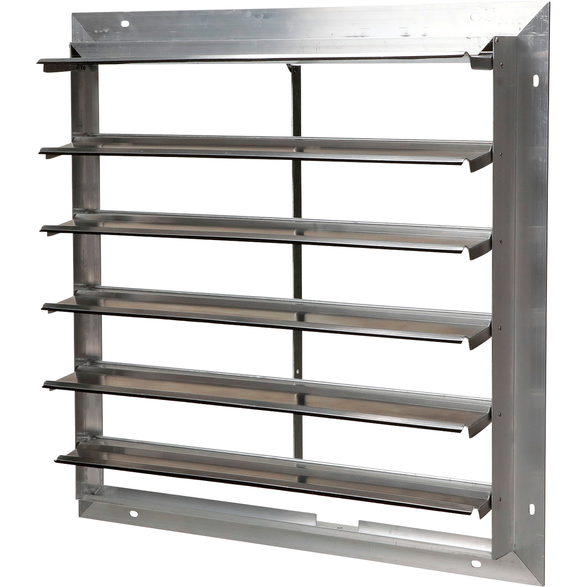 TPI Heavy-Duty Exhaust Shutter - 24in., Aluminum, Weather-Resistant, Model# CES-24