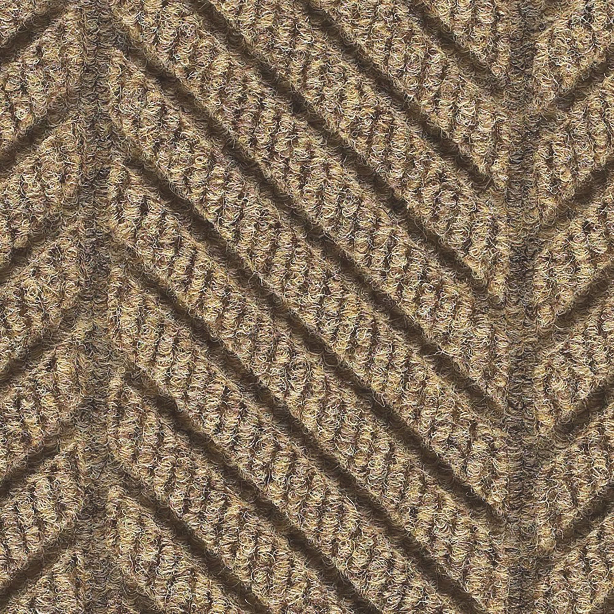 WaterHog, Max Herringbone Fash Khaki 4x6 universal, Width 48 in, Length 72 in, Thickness 3/8 in, Model# 22417646070