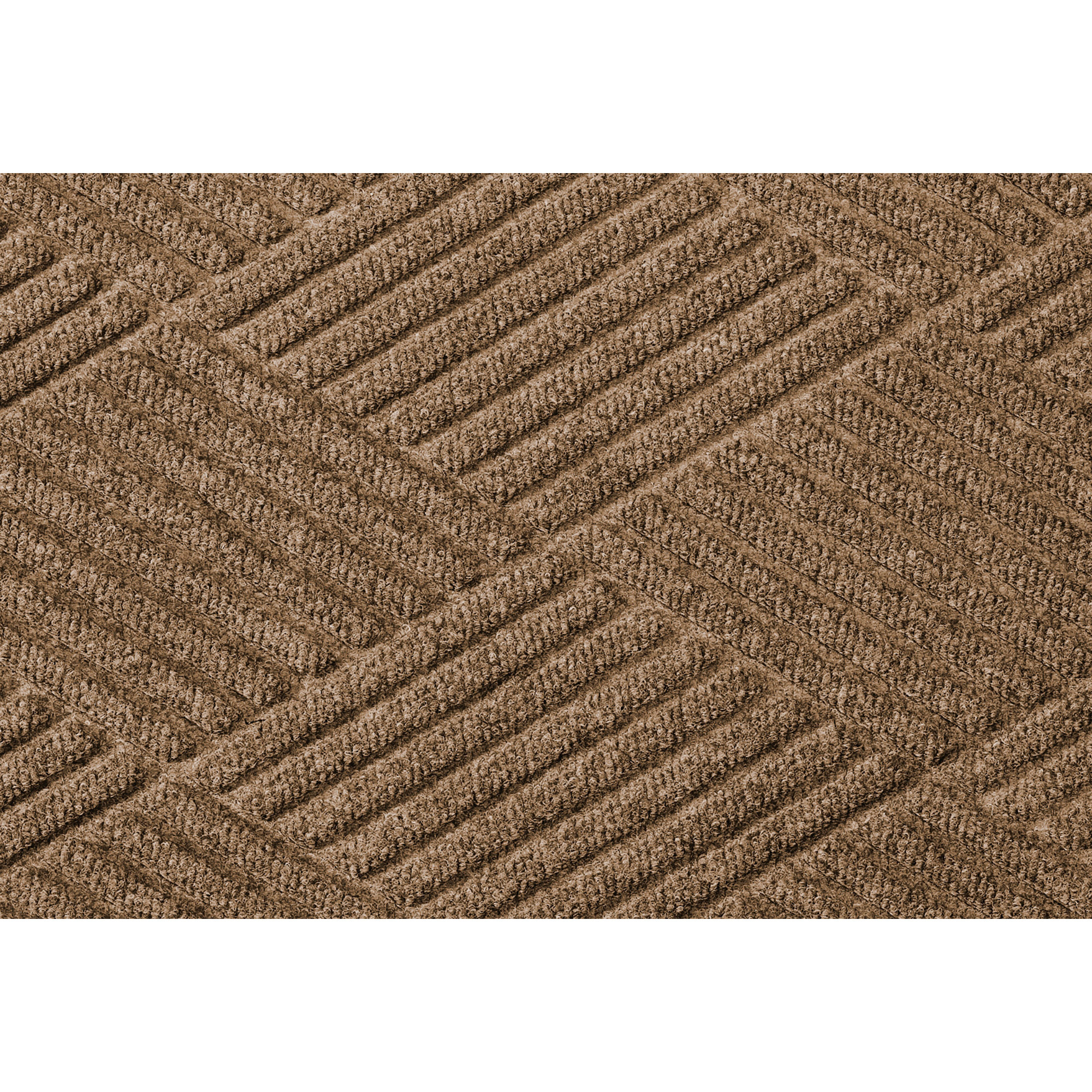 WaterHog, Max Diamond Fash Khaki 4ft.x6ft. smooth, Width 72 in, Length 48 in, Thickness 3/8 in, Model# 22977646170
