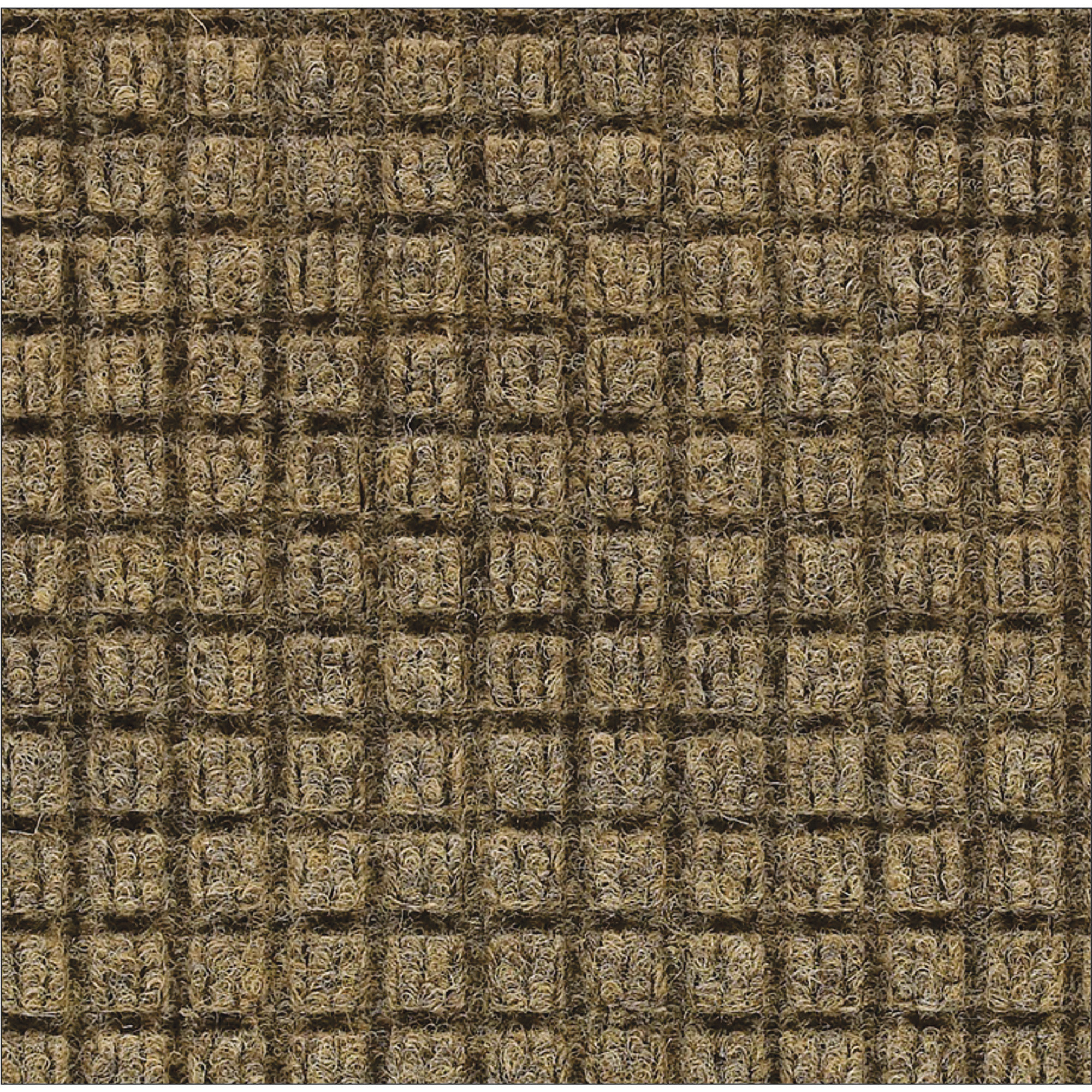 M+A Matting, WaterHog Squares Fash Camel 3x5 universal cleated, Width 36 in, Length 60 in, Thickness 3/8 in, Model# 2805035070