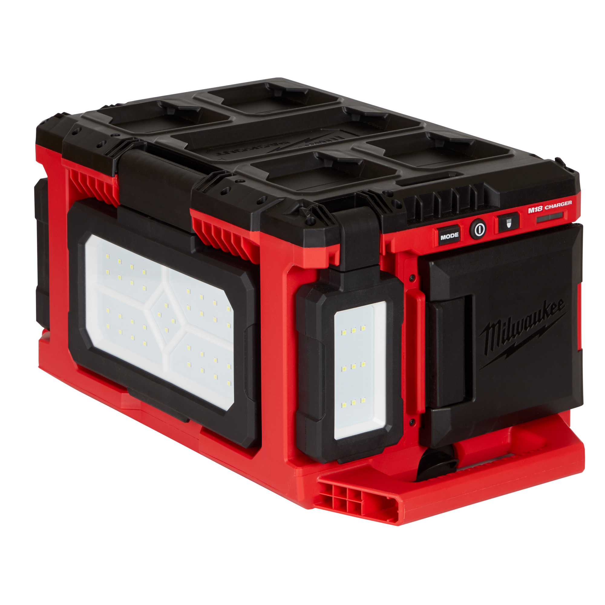 Milwaukee M18 PACKOUT Light/Charger, 3000 Lumens, Model# 2357-20