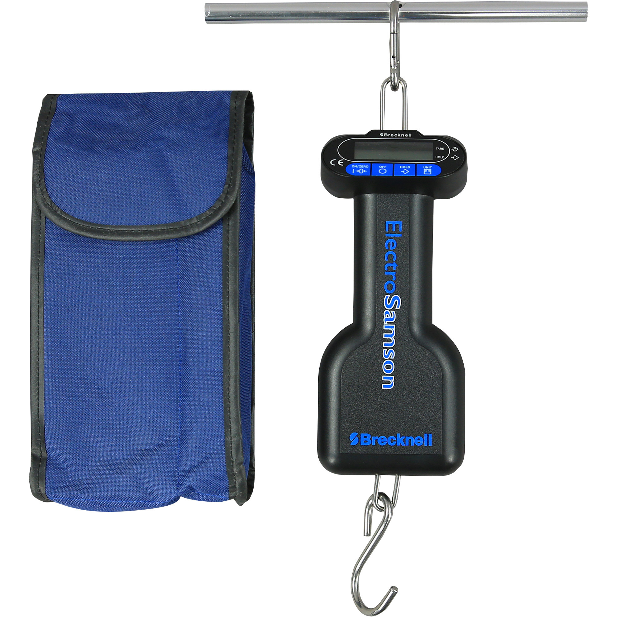 Brecknell ElectroSamson Digital Hanging Scale – 10kg/22lb Capacity – Portable With Case
