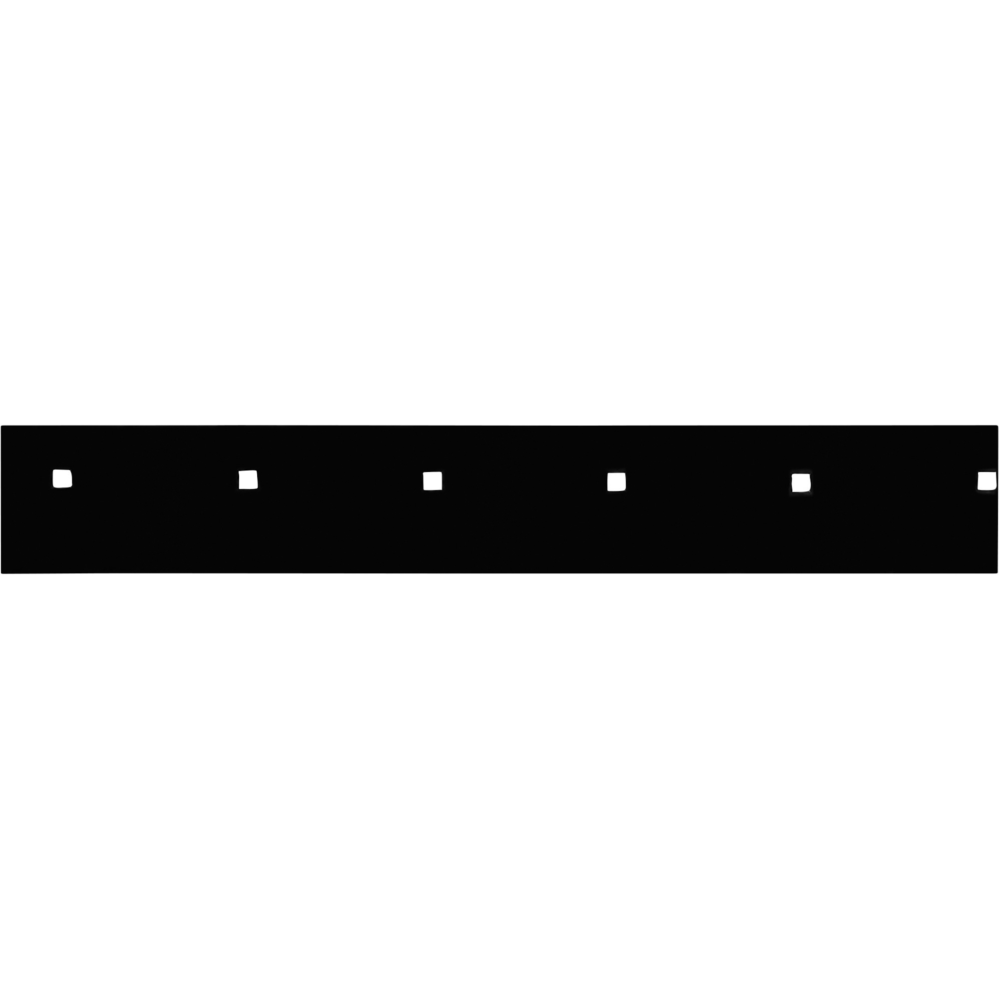 Buyers SAM, SAM High Steel Cutting Edges fits Western Snow Plows, Material Steel, Length 7.5 ft, Model# 1301215