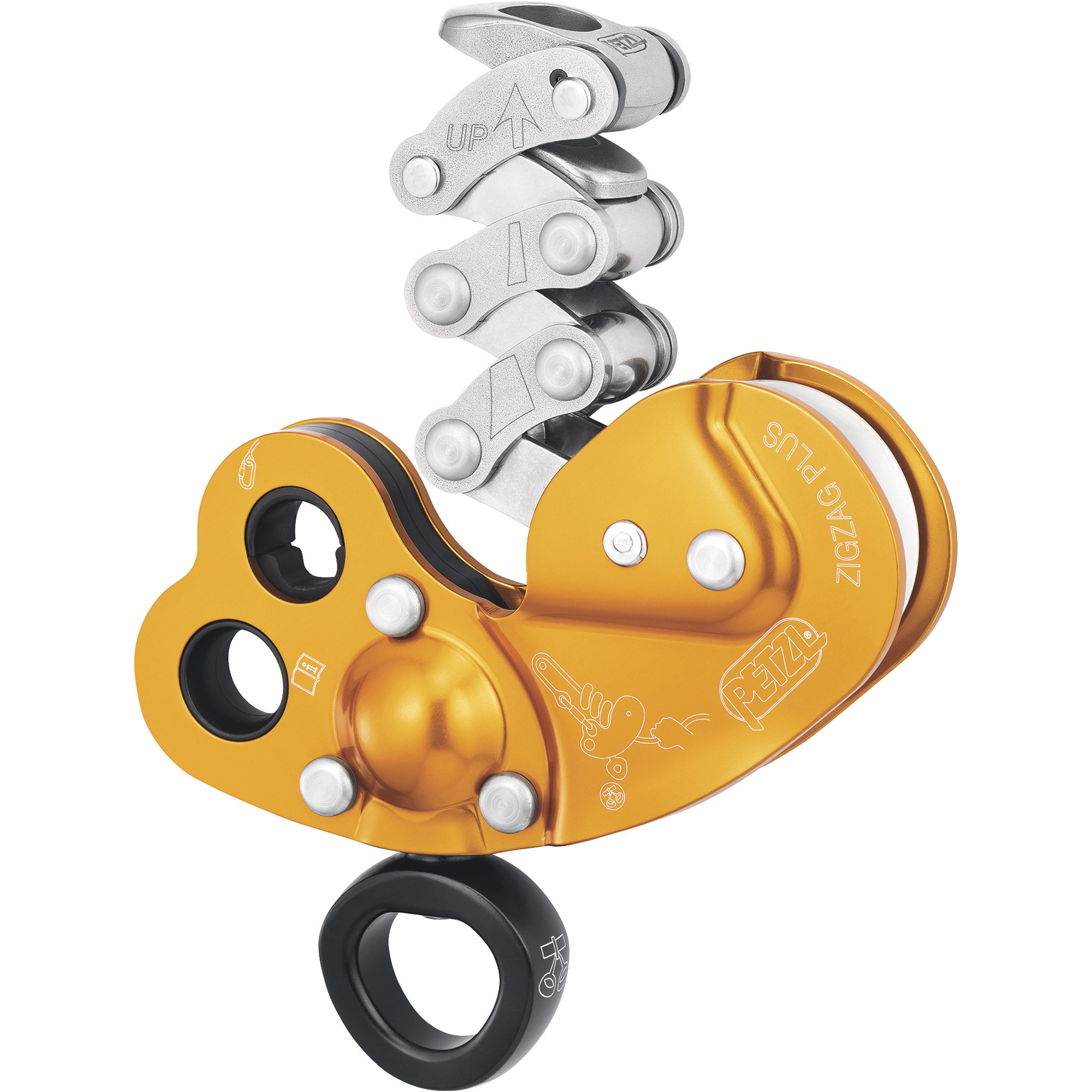 Petzl ZIGZAG Plus Mechanical Prusik with Swivel, Model# D022BA00