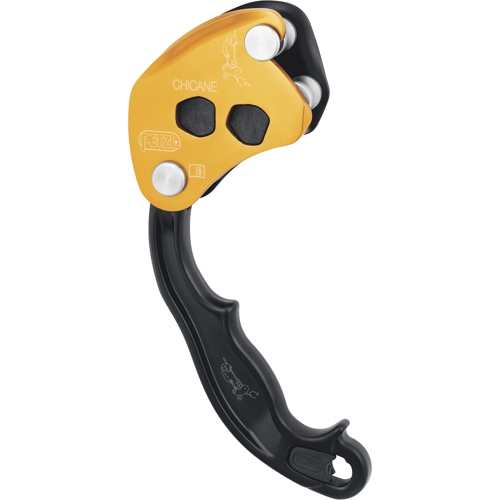 Petzl CHICANE Auxiliary Brake, Fits ZIGZAG Mechanical Prusiks, Model# D022CA00