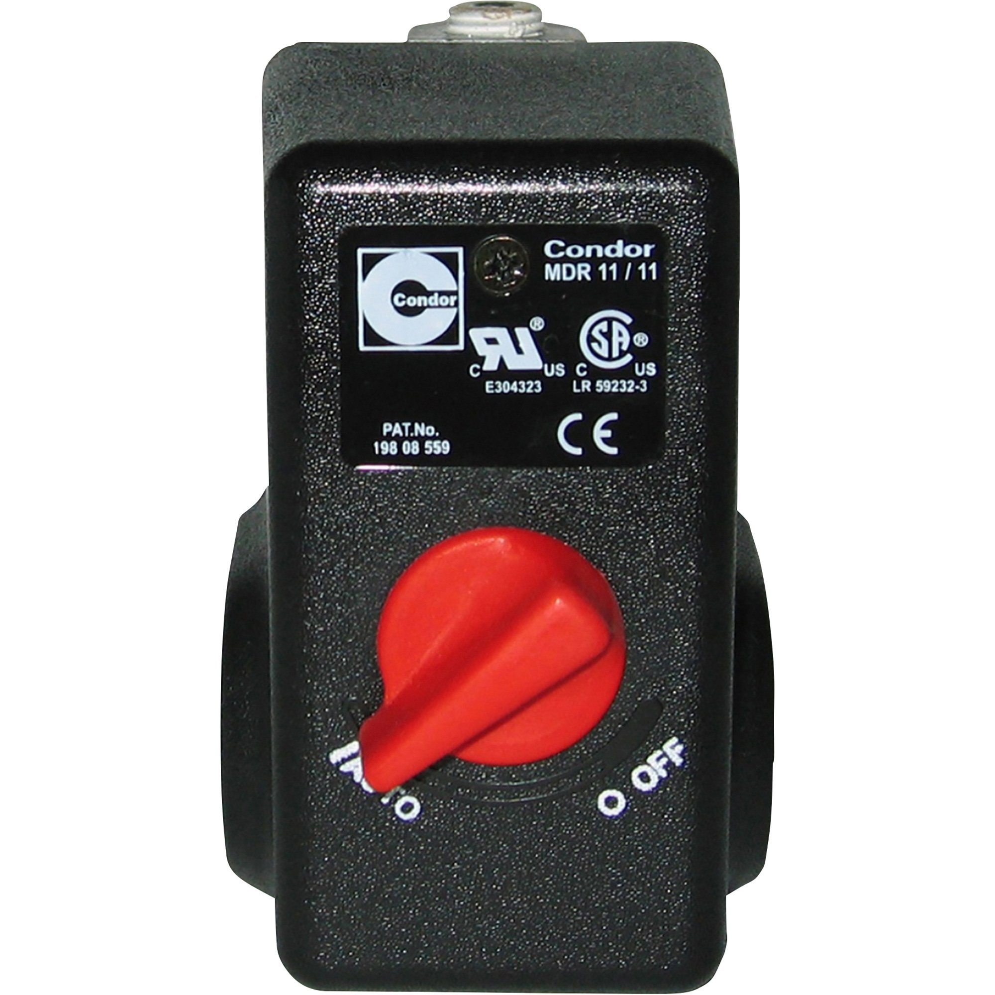 Powermate Air Compressor Pressure Switch — 145175 PSI, 4 Port Switch