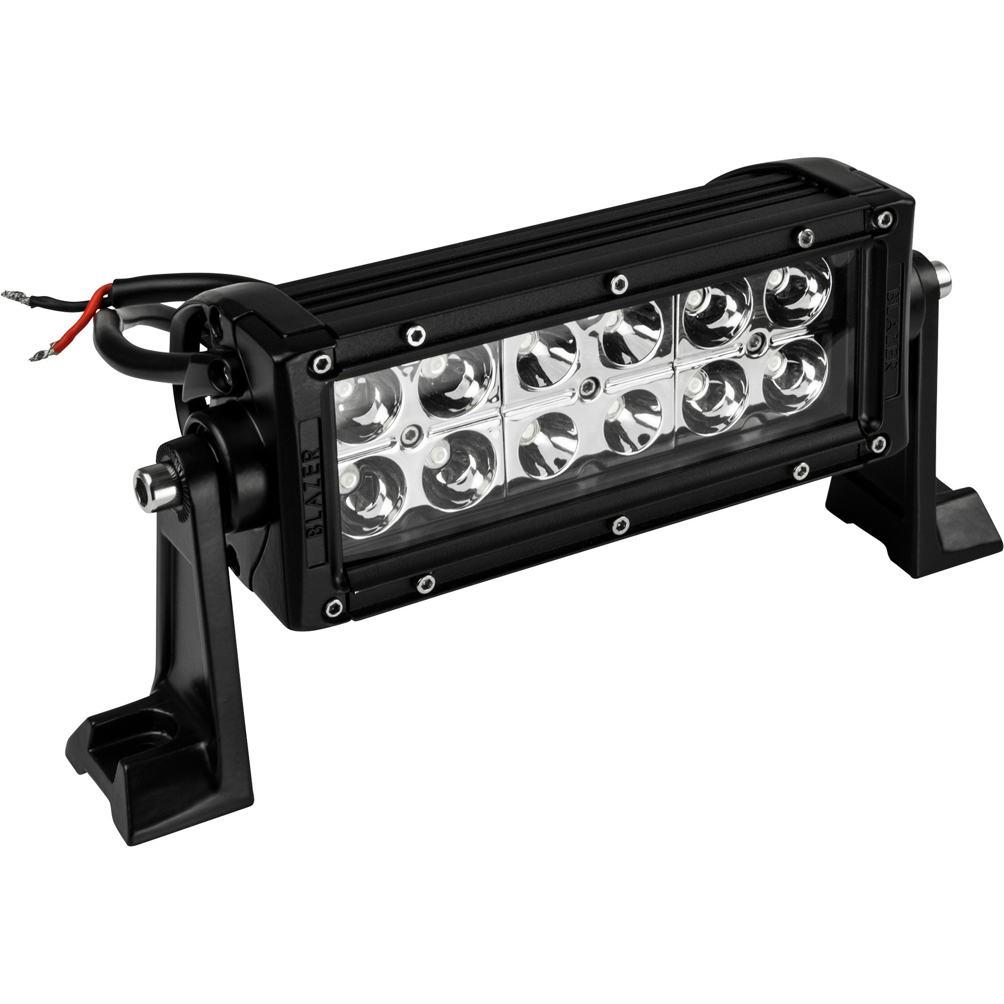 Blazer 12/24V LED Double Row Off-Road Light Bar — 7.5in., 3200 Lumens ...