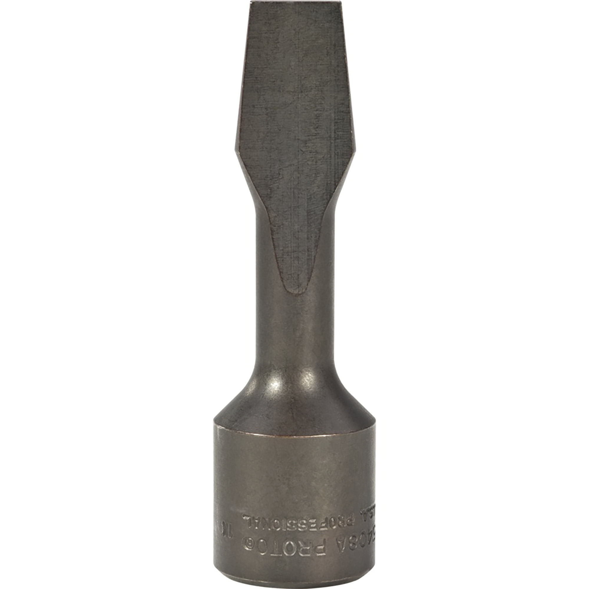 Proto 1/2in. Drive Slotted 7/16in. Screwdriver Bit Socket, Model# J5407A