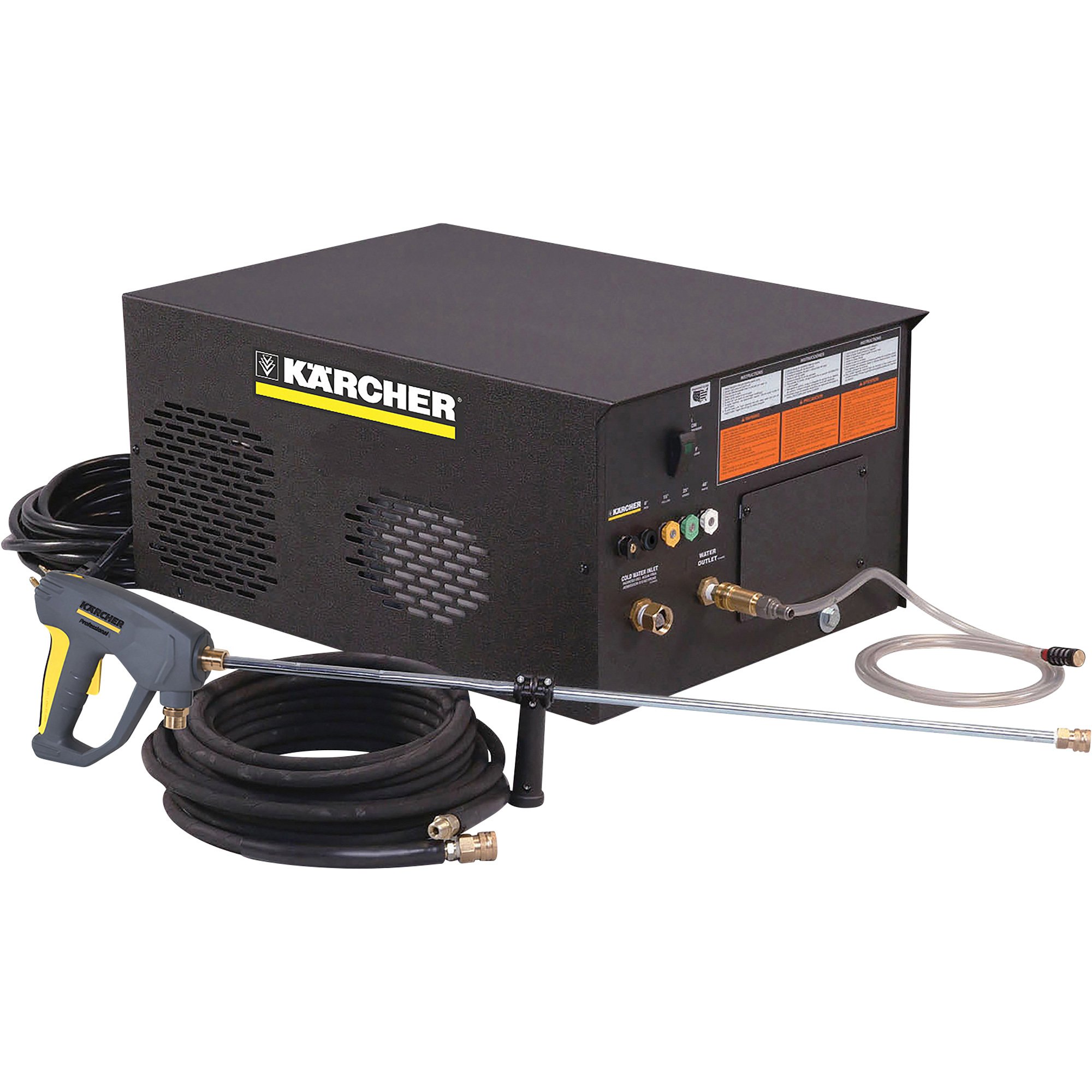 Karcher Electric Cold Water Pressure Washer — 3000 PSI, 3.5 GPM, 208 Volts/3-Phase, Model# HD 3.5/30 ST Eh B