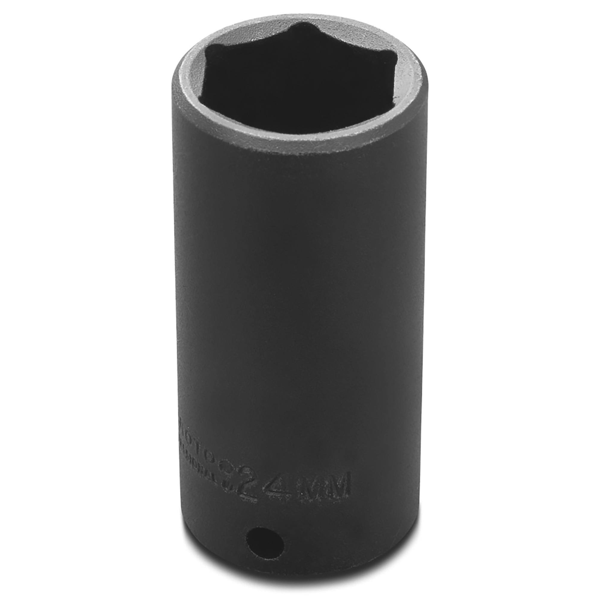 Proto 3/8in. Drive Deep Metric Socket, 24mm, 6 Point, Model# J7024M ...