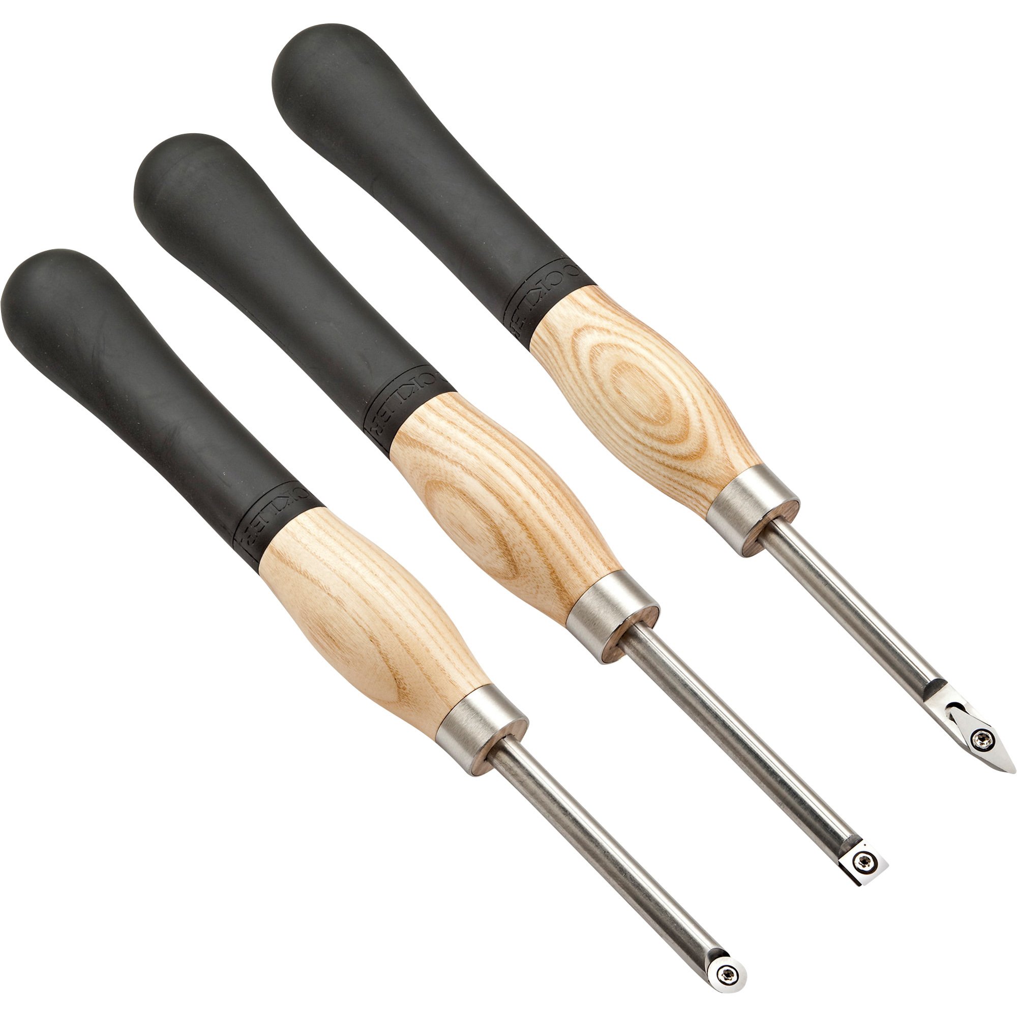 Yellowhammer Premium 3 Piece Full Size Carbide Turning Tool Set With...
