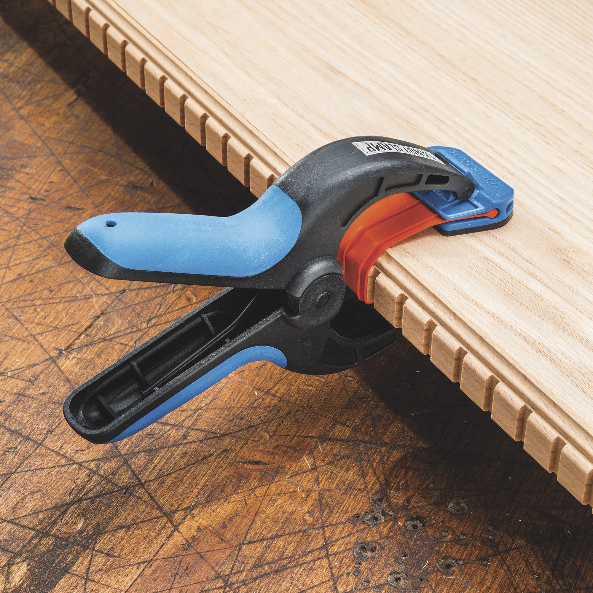 Taytools 10 Pack Spring Edge Band Clamps - 8x5 Inch Molding Clamps For Woodworking